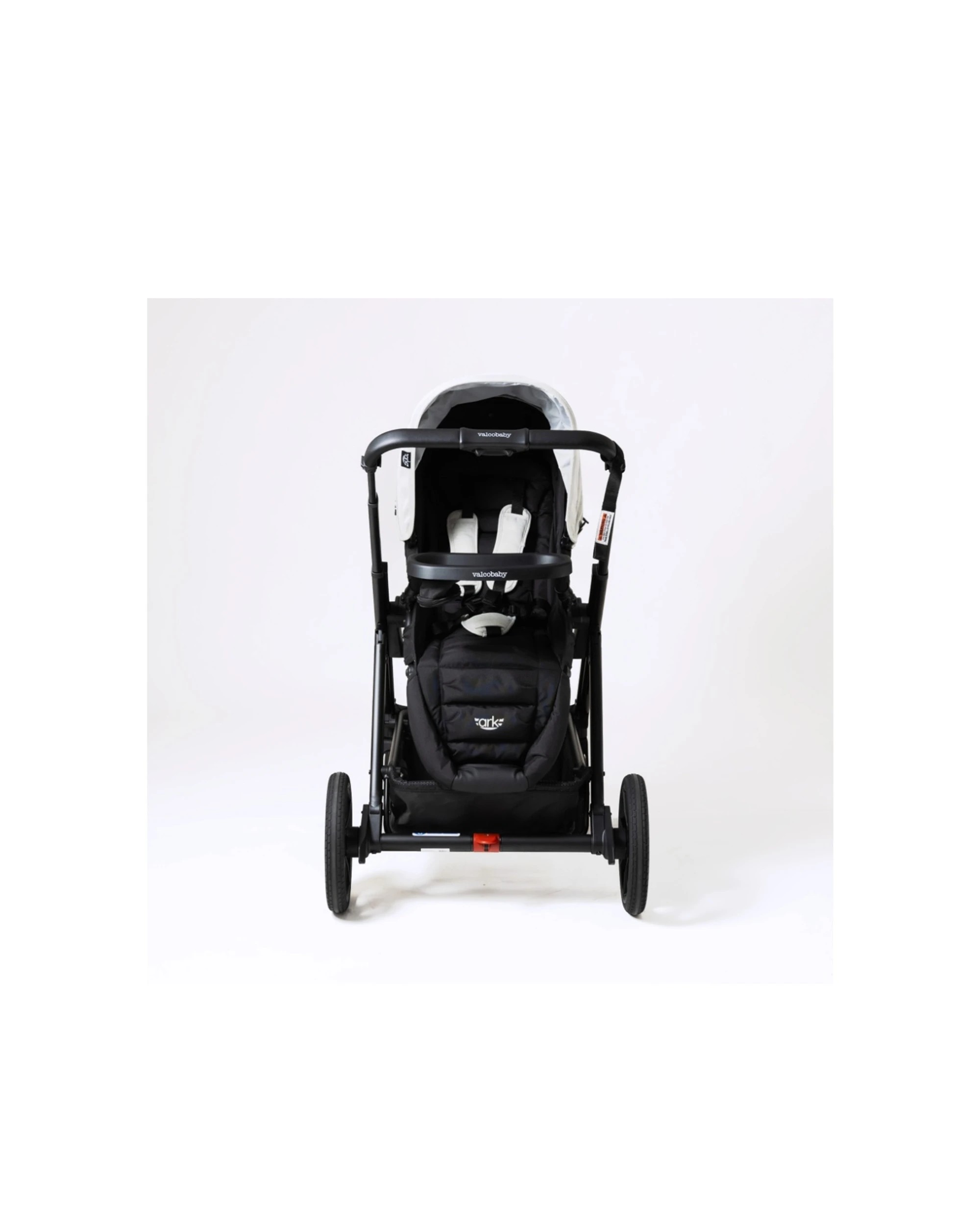 6 ValcoBaby Snack Tray Pram Stroller Accessory Easy Click-In Nested Cup Ark - Black, 6 of 6