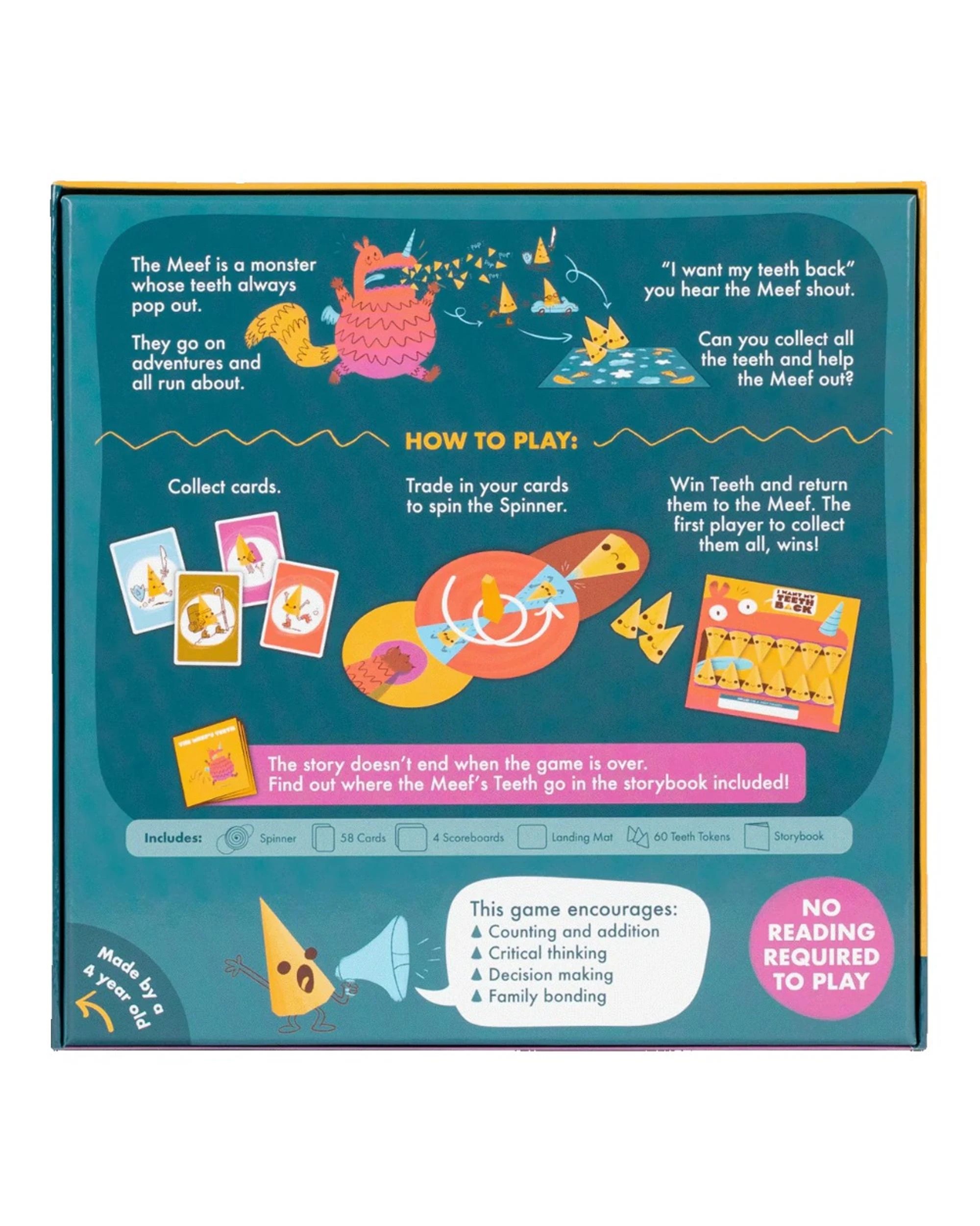 7 Exploding Kittens LLC I Want My Teeth Back Card Game, 7 of 7