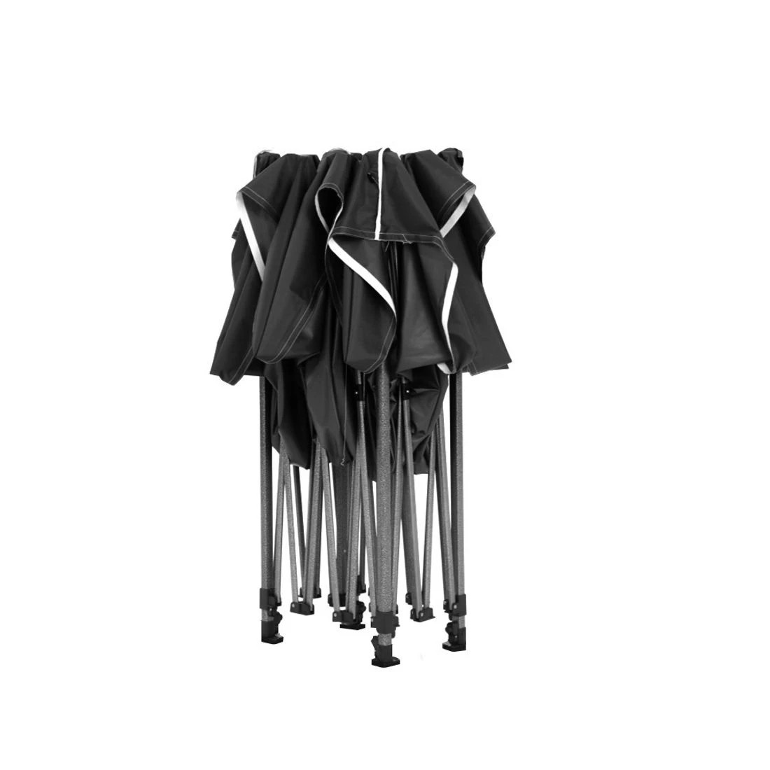 3 Instahut Gazebo 3x4.5 Pop Up Marquee Folding Tent Wedding Gazebos Camping Outdoor Shade Canopy - Black, 3 of 8