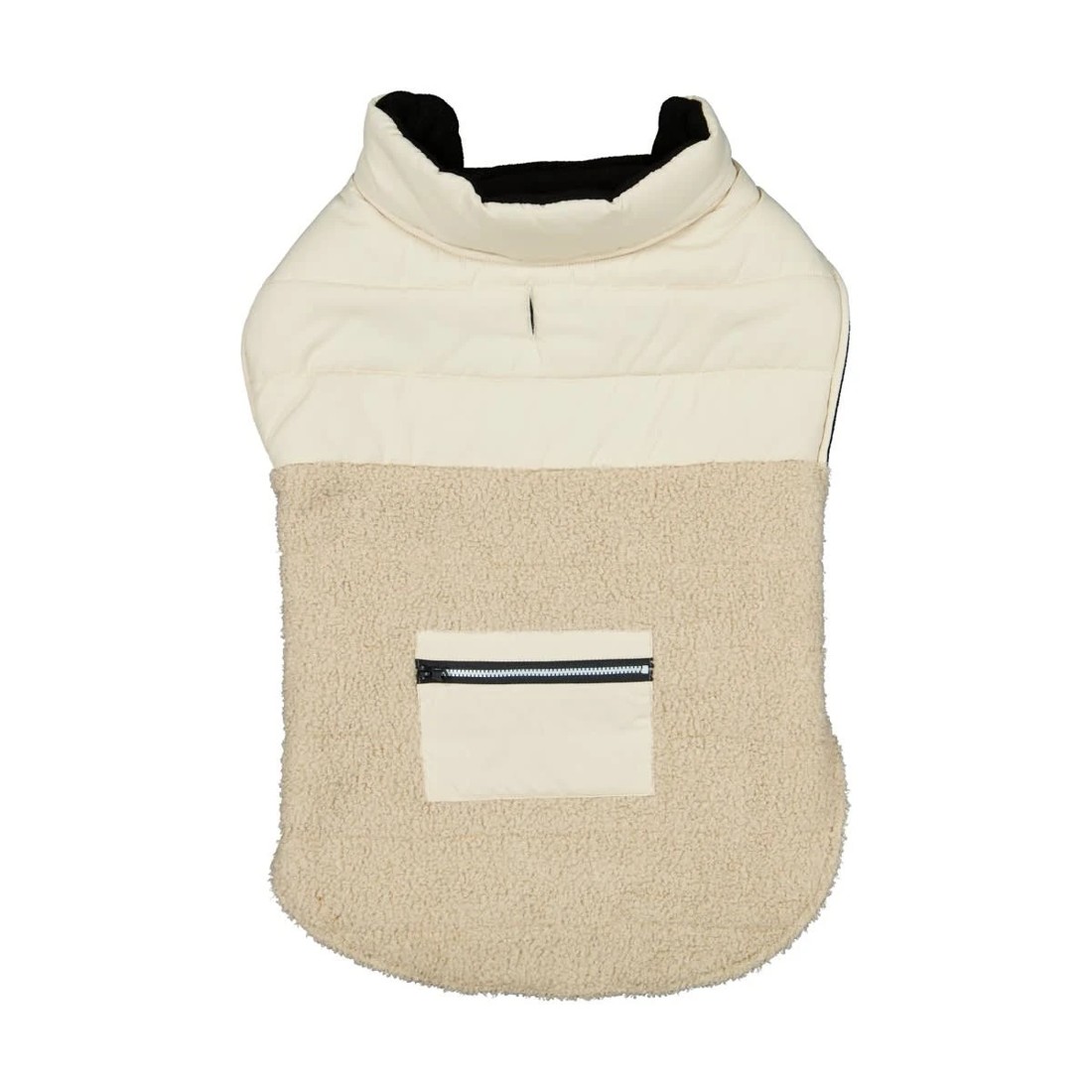 5 Pet Puffer Vest - Extra Large, Cream, 5 of 10