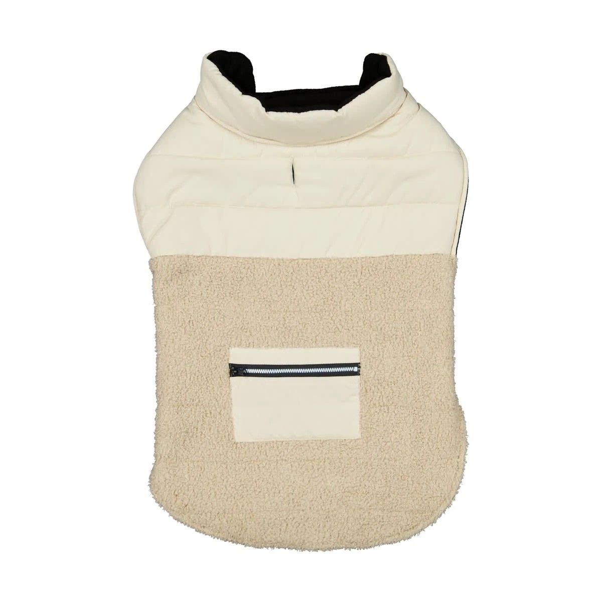 5 Pet Puffer Vest - Extra Large, Cream, 5 of 10