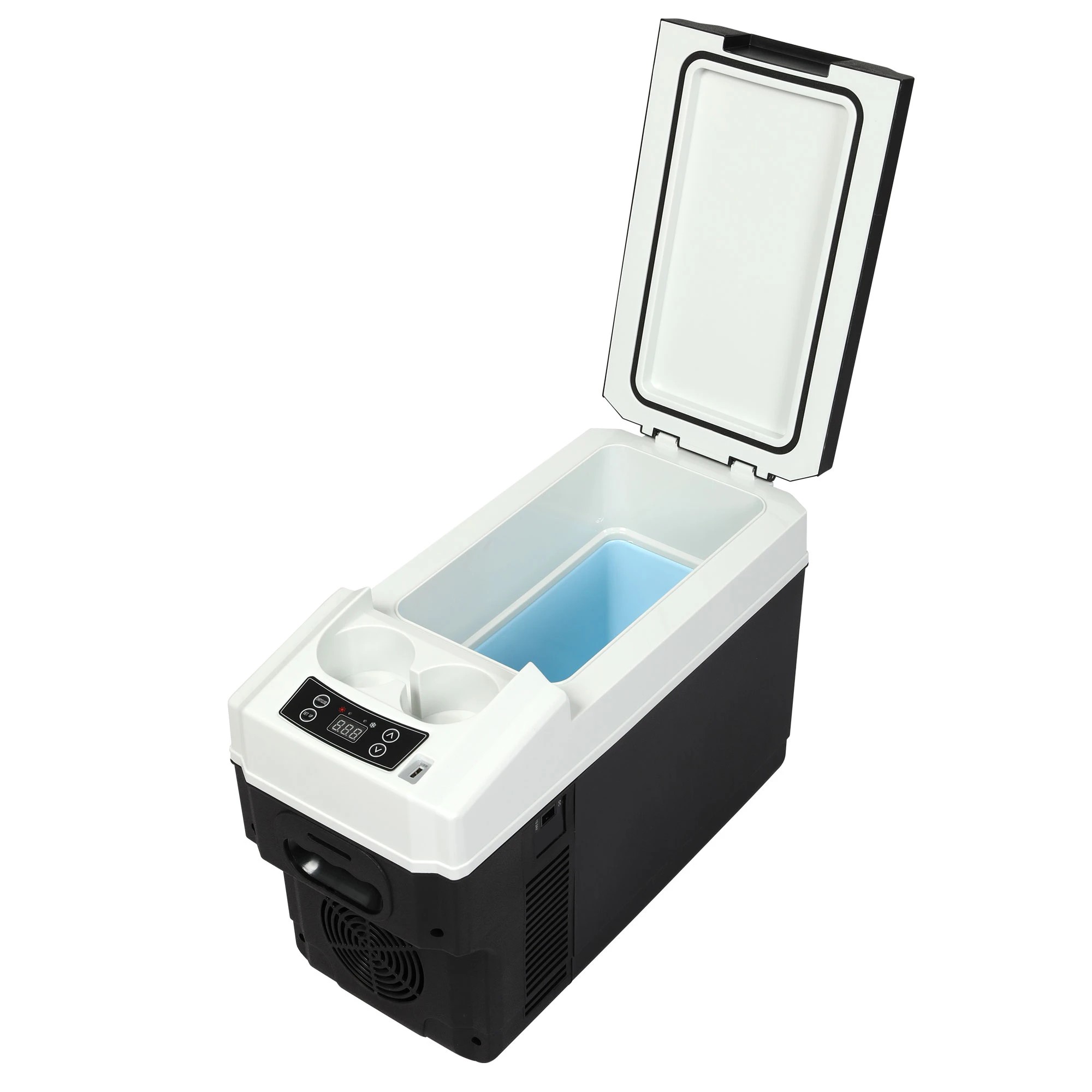 5 Spector Portable Car Fridge 12V Mini Refrigerator Freezer Camping Travel Cooler - Black, 5 of 9