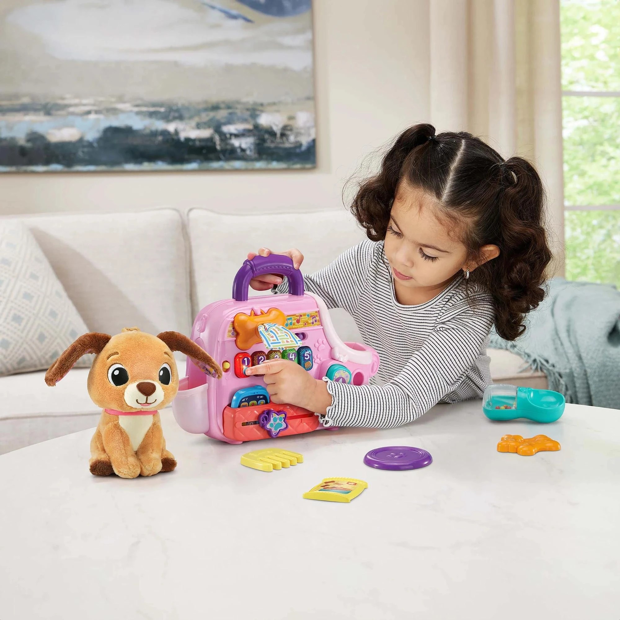 4 VTech Cutie Puppy Carrier - Pink, 4 of 5