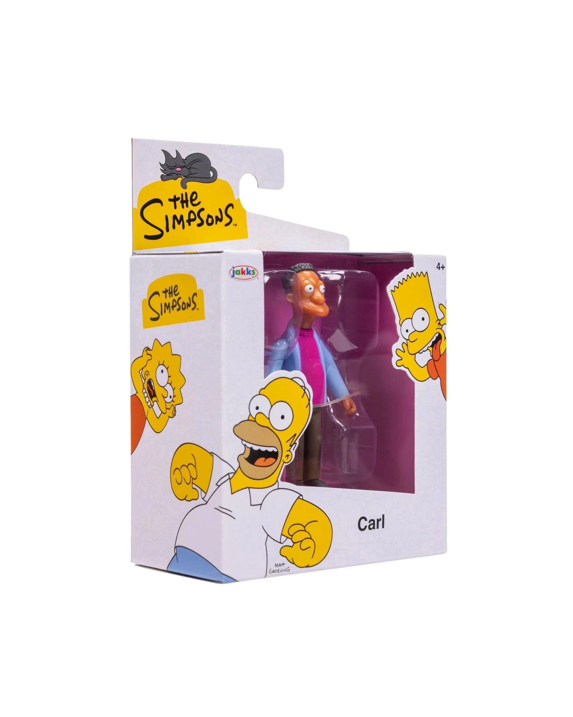 2 The Simpsons Wave 5 Carl Carlson 2.5 inch Scale Figure, 2 of 3
