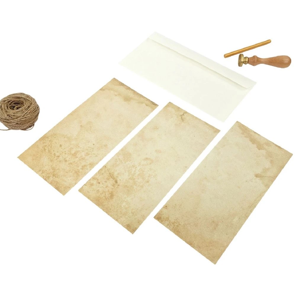 3 Quill A4 Design Paper Vintage 10 Pack, 3 of 4