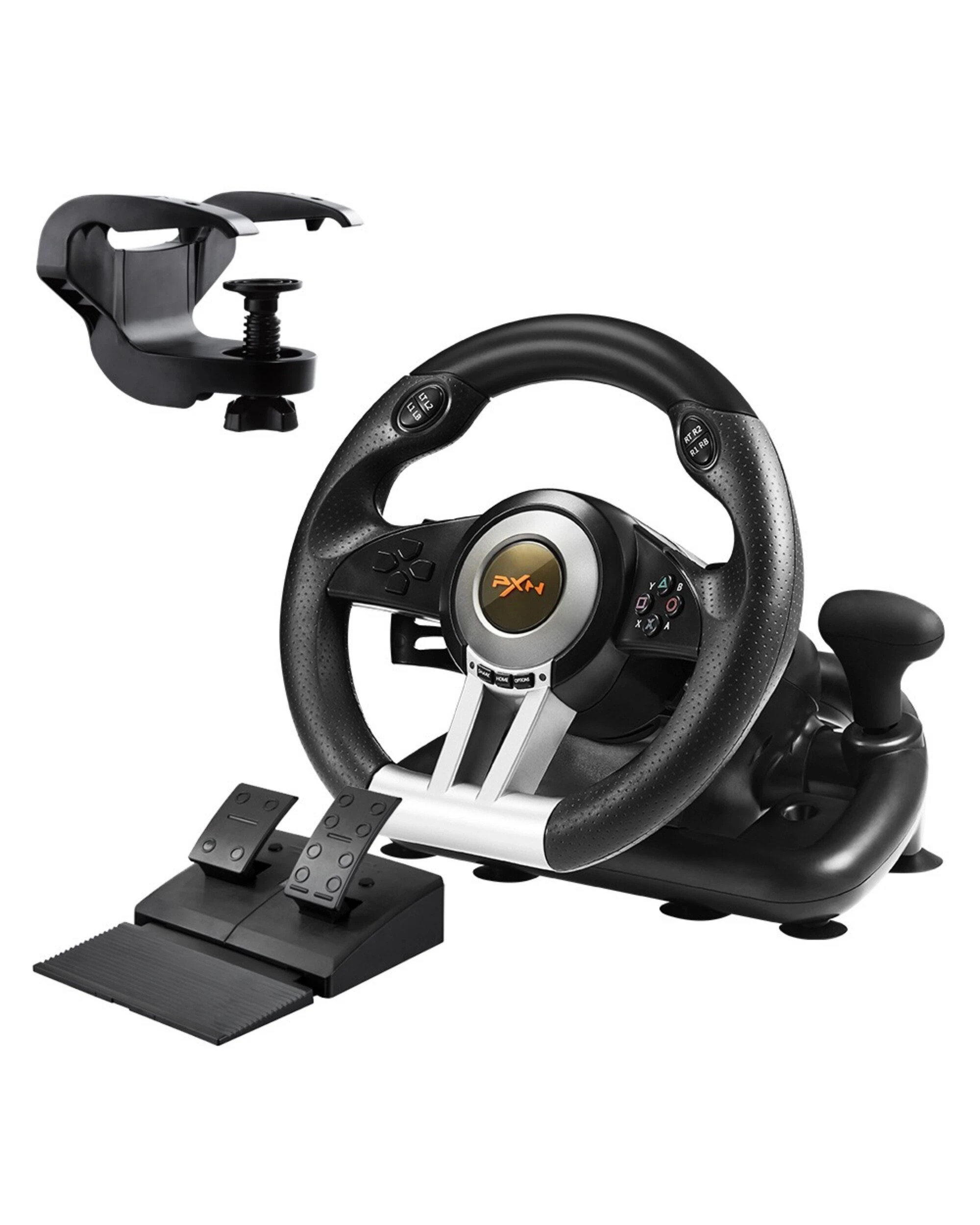 4 PXN - V3 Pro Gaming Racing Wheel - Black, 4 of 5