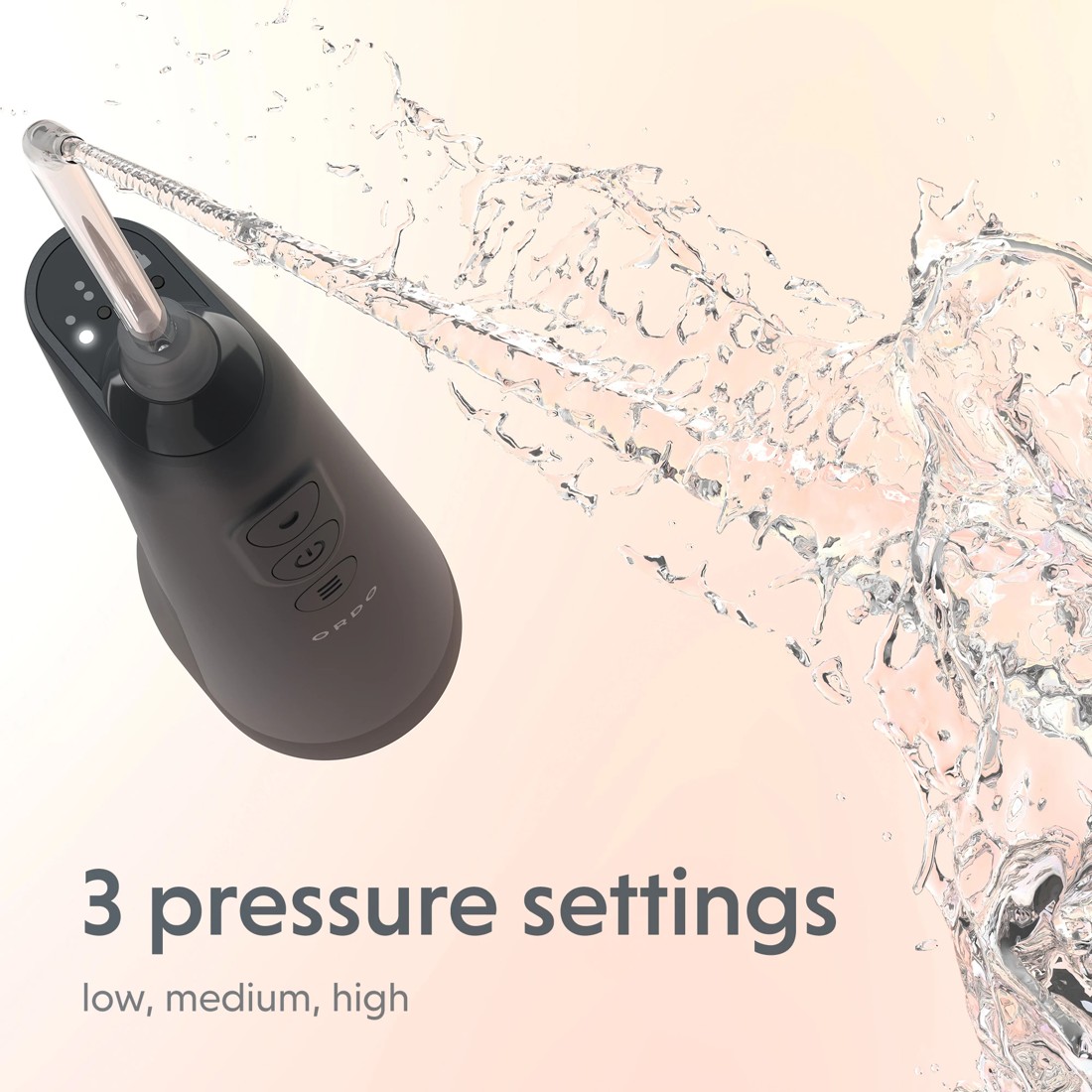 3 Ordo Hydro Sonic Water Flosser and 4 Pack Hydro Sonic Floss Tips, 3 of 10