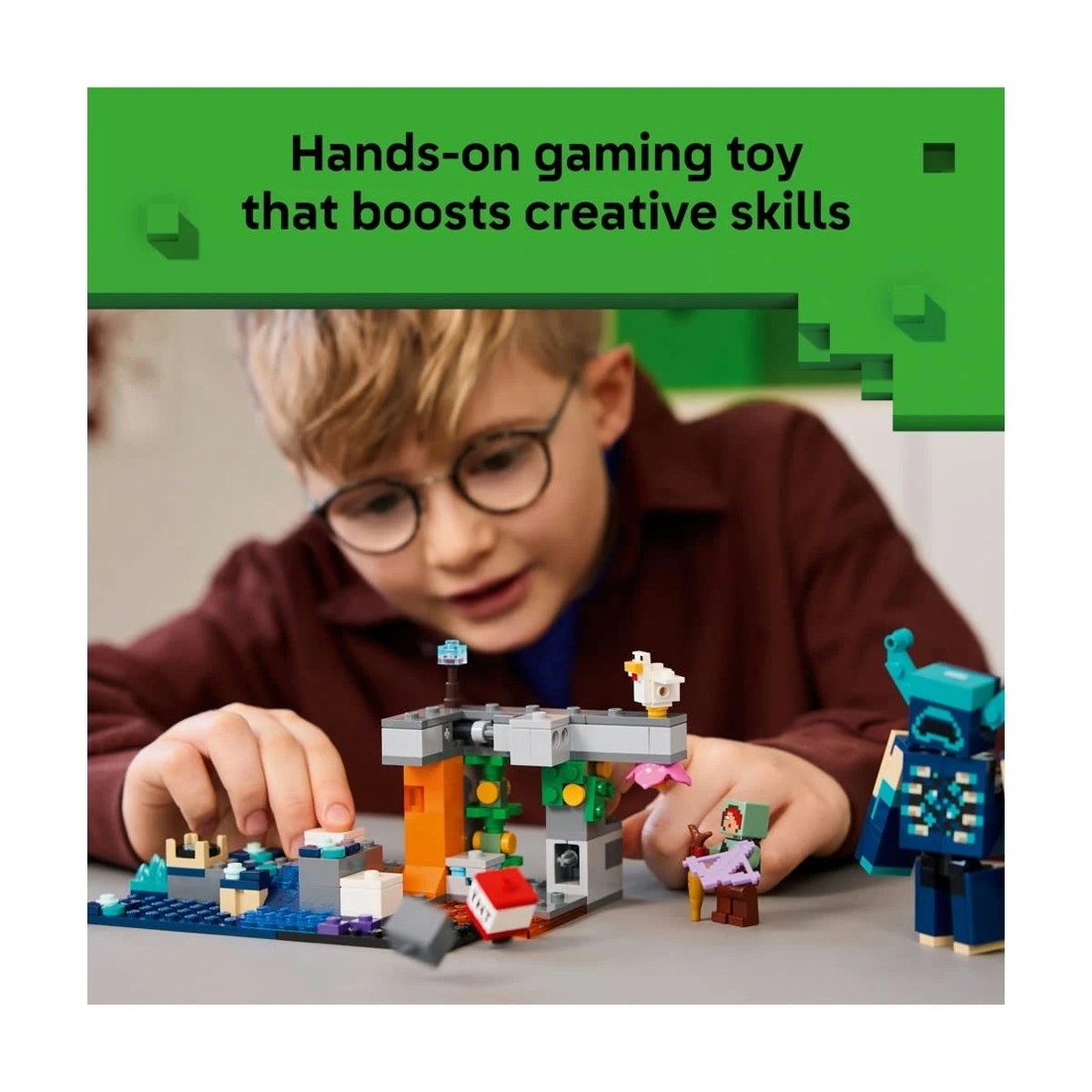 5 LEGO Minecraft The Warden Encounter 21274, 5 of 10