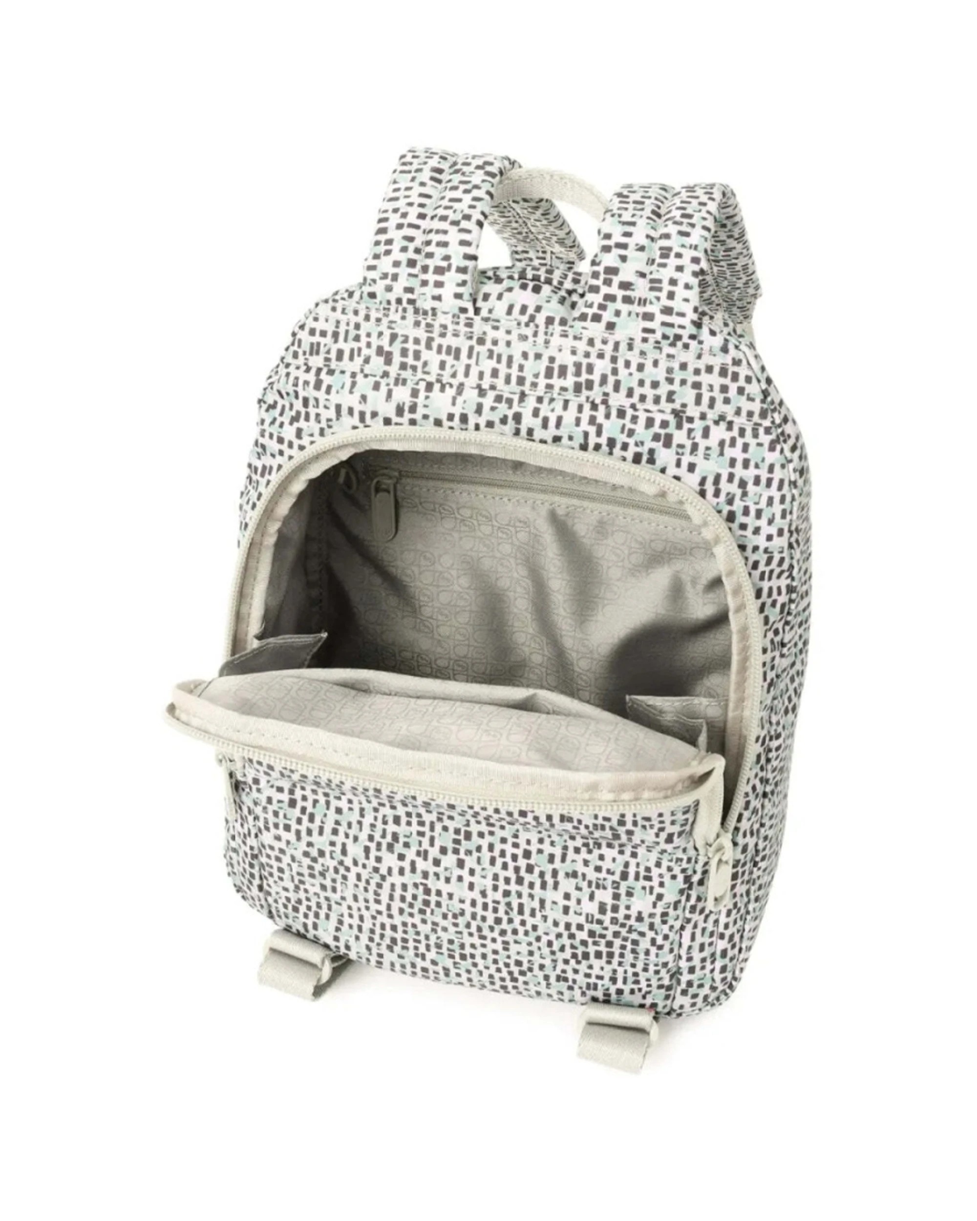 2 Hedgren Vogue Neo Anti-Theft Recycled Material Backpack Print SS26 - Green, 2 of 7