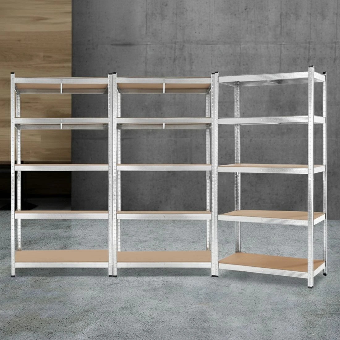 5 Giantz 3x1.8M Garage Shelving Warehouse Rack Pallet Racking Storage Shelf - Multi, 5 of 5