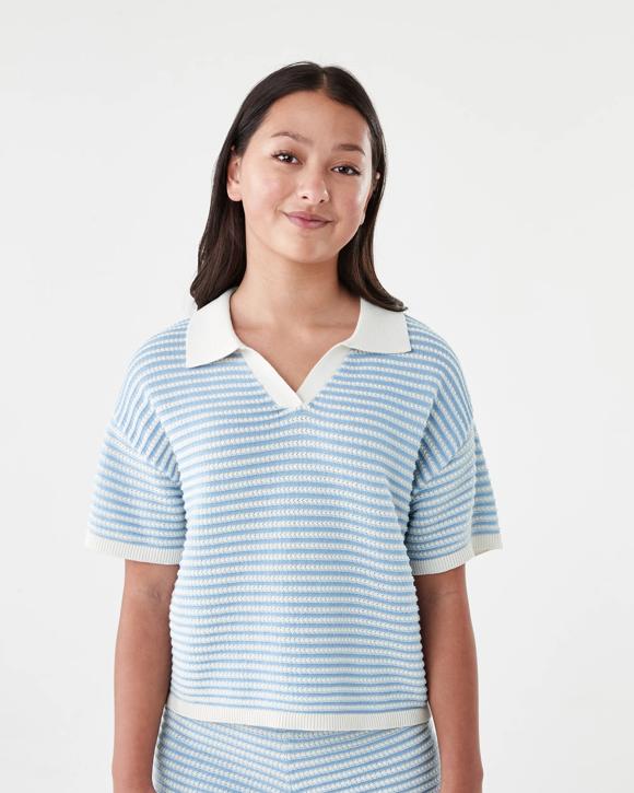 Crochet Polo T-shirt