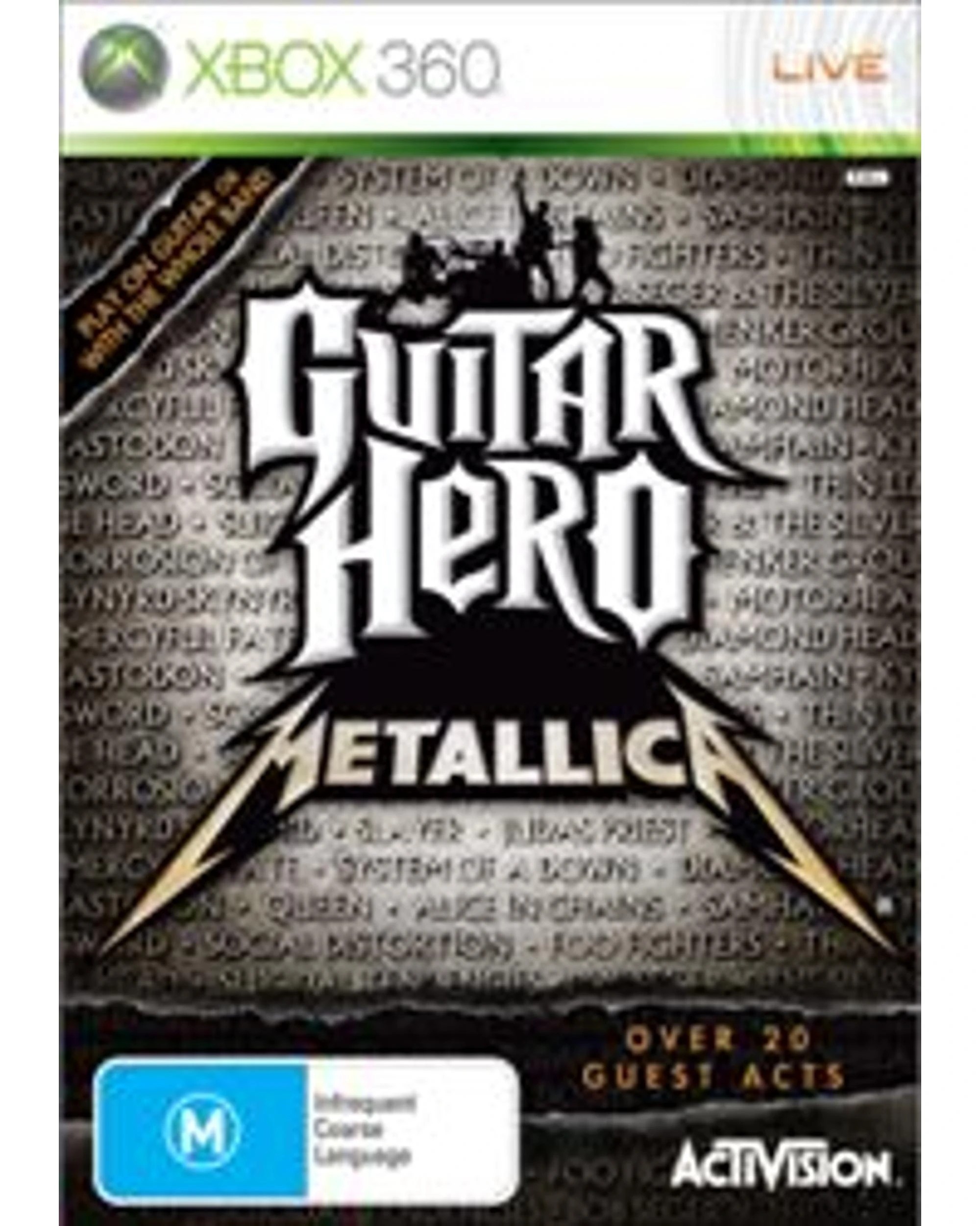 1 Guitar Hero: Metallica - Xbox 360, 1 of 1
