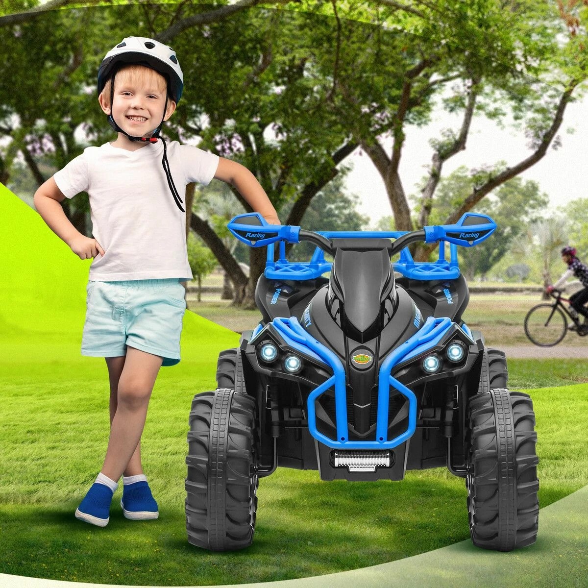 2 Fellow Kids Electric Ride On Car Toy Childrens Vehicle, 2 of 6