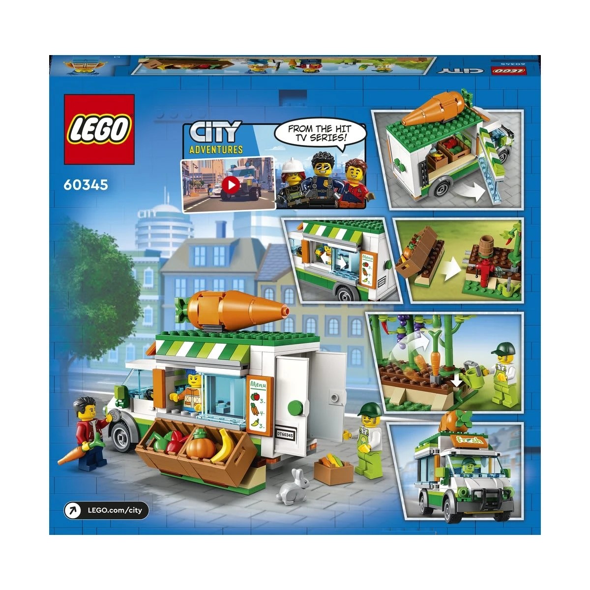 8 LEGO City Farm Farmers Market Van 60345, 8 of 8