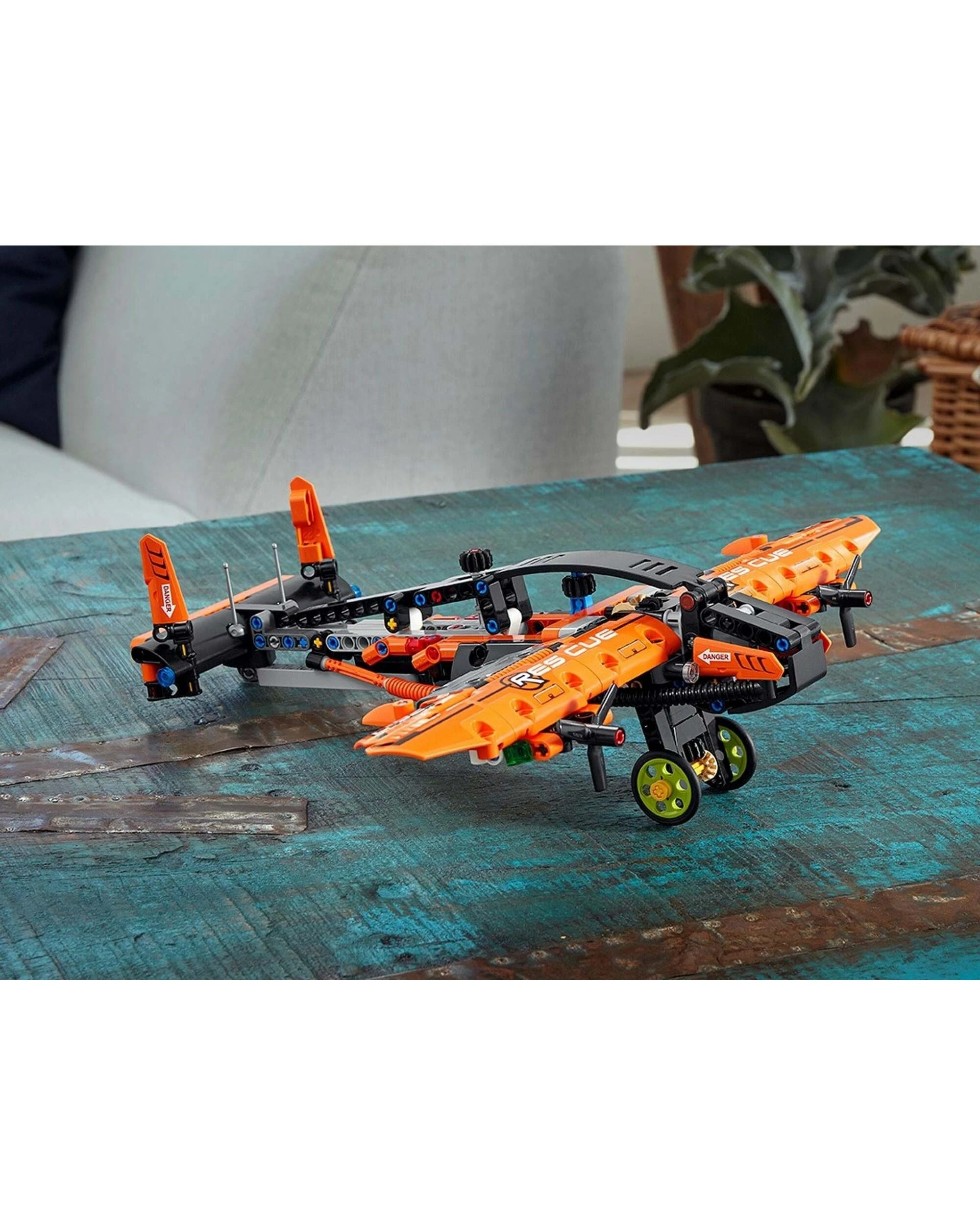 5 LEGO 42120 Rescue Hovercraft & Twin-Engine Aircraft Building Kit, 5 of 5