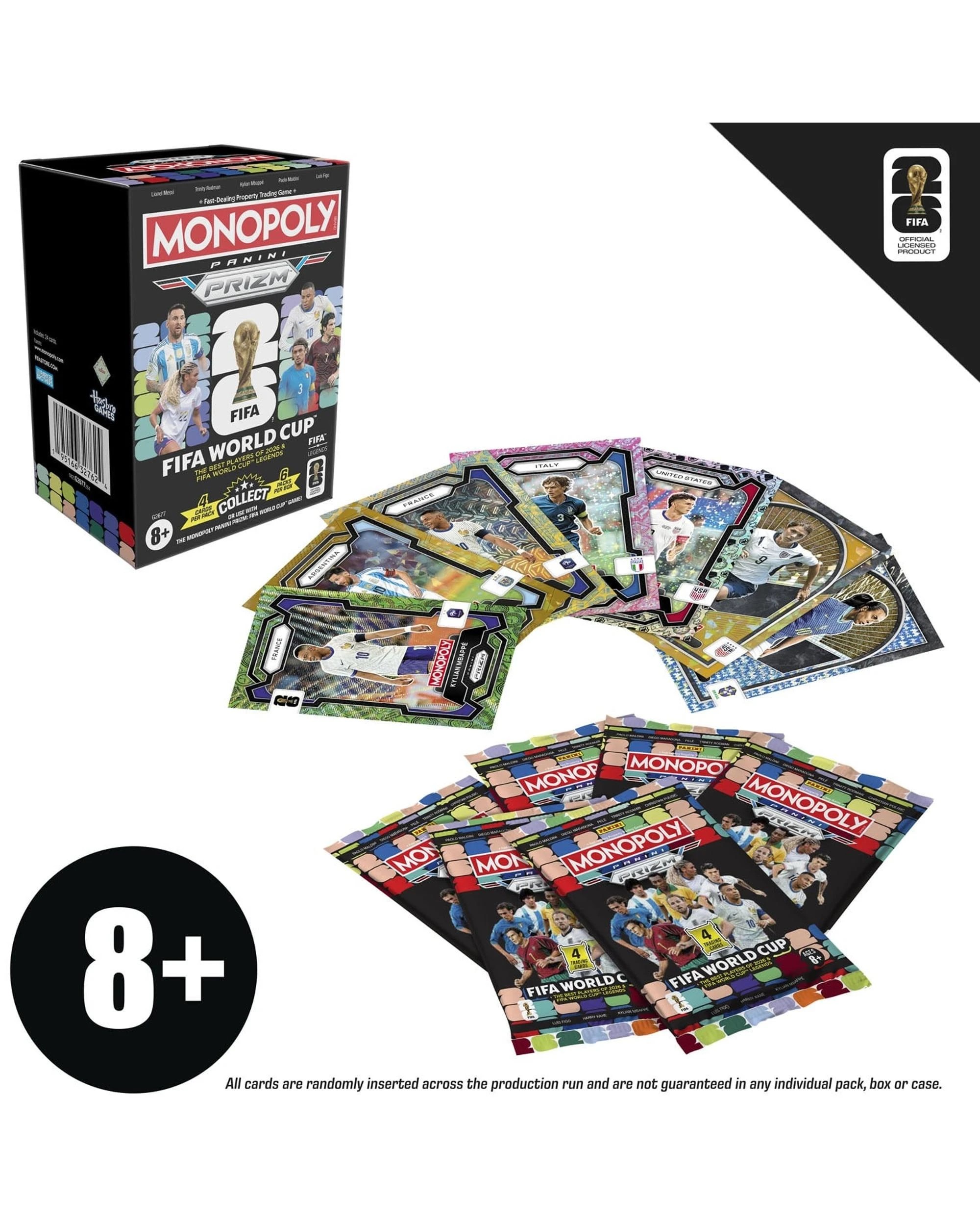 2 Monopoly Panini Prizm: FIFA World Cup Trading Cards Booster Blaster Box, 2 of 10