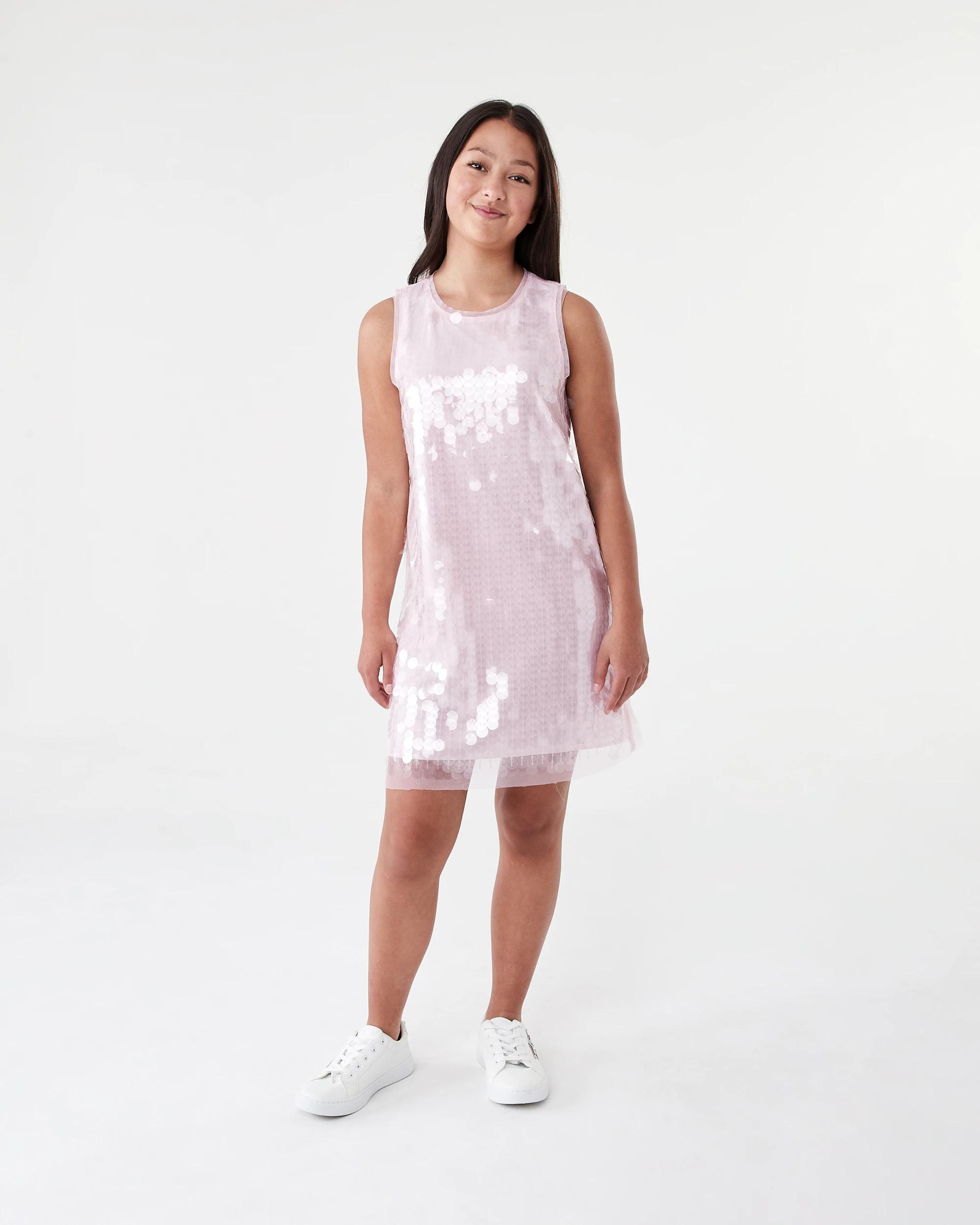 6 Sequin Dress Bllet Pink, 6 of 7
