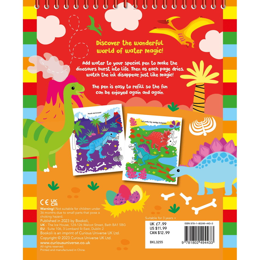 2 Magic Painting: Dinosaurs - Book, 2 of 2