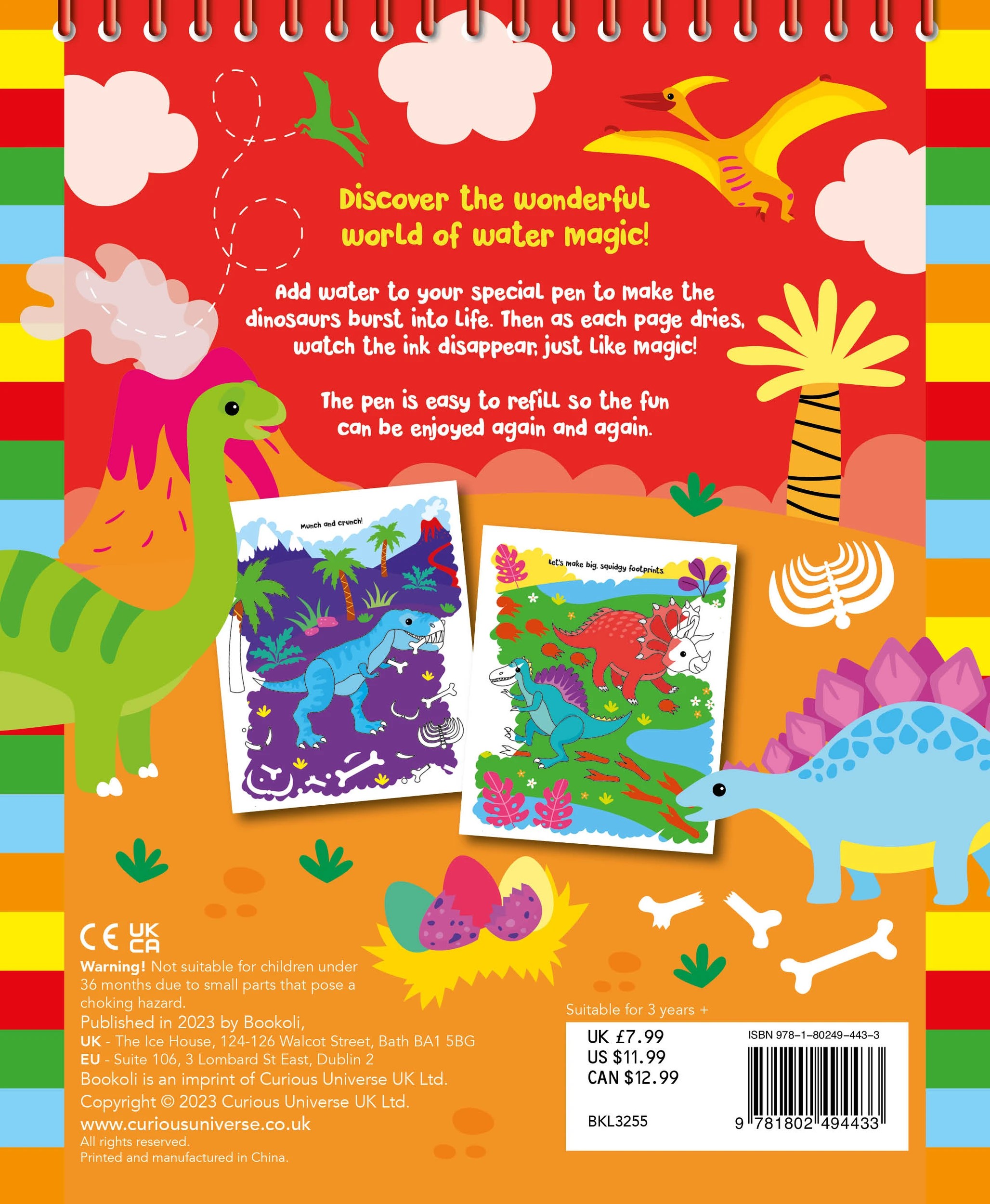 2 Magic Painting: Dinosaurs - Book, 2 of 2