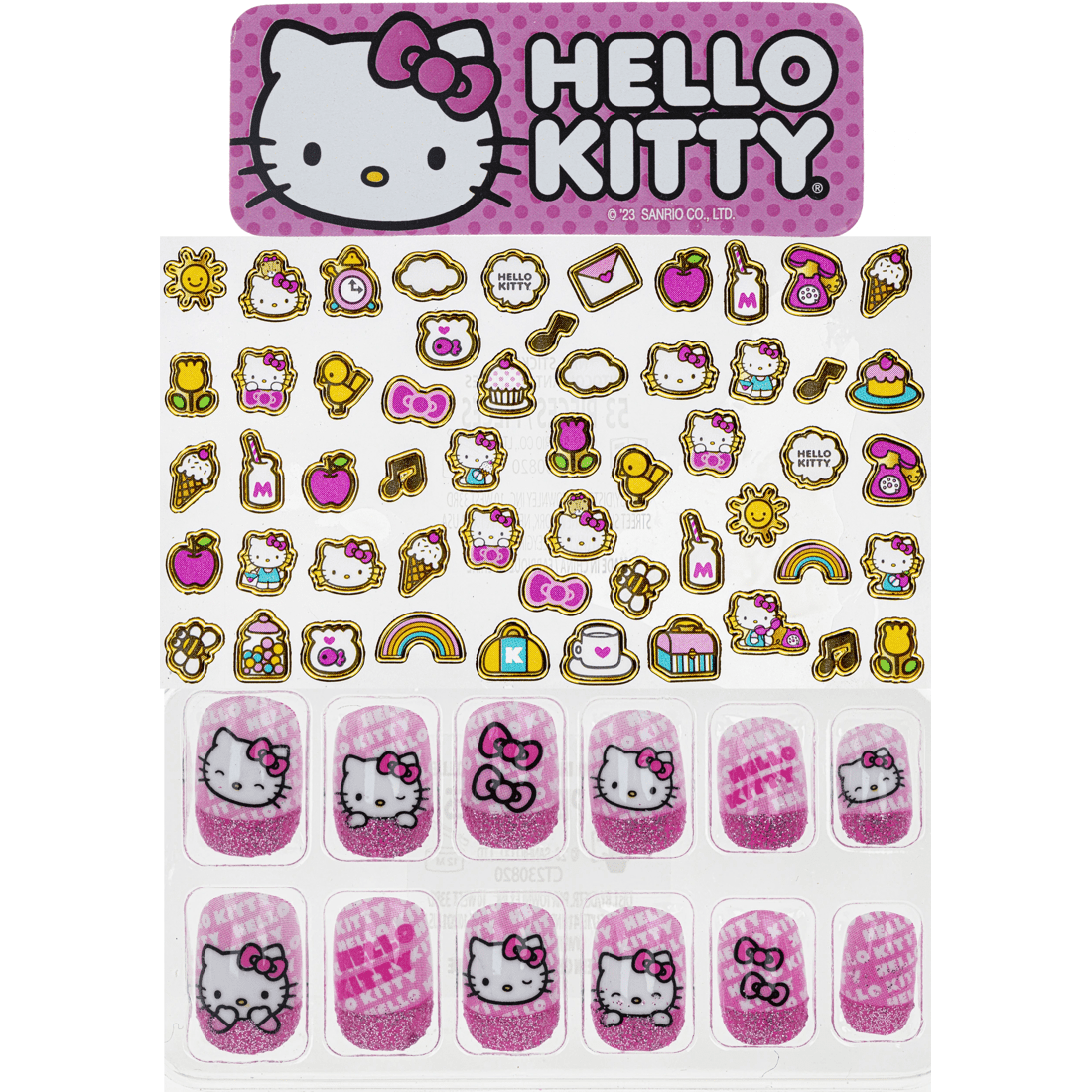 2 66 Piece Hello Kitty Nail Set, 2 of 3