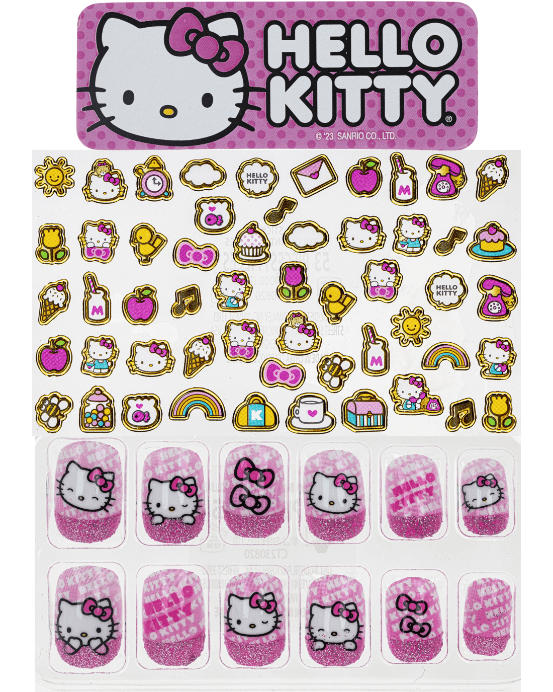 2 66 Piece Hello Kitty Nail Set, 2 of 3