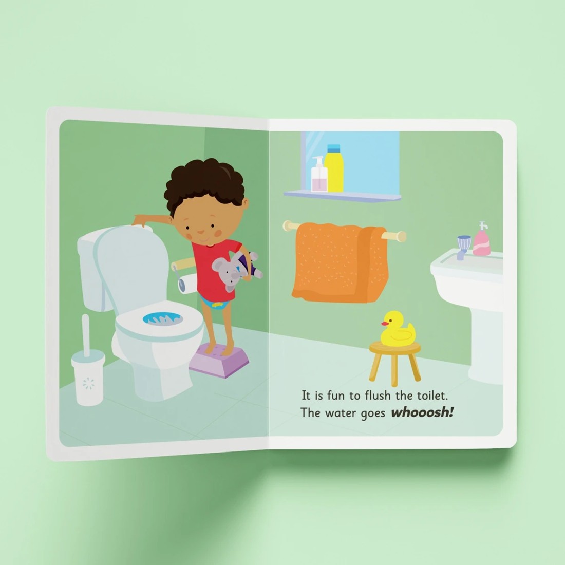 7 Junior Explorers: Toilet Time A Training Kit for Boys - Book, 7 of 8