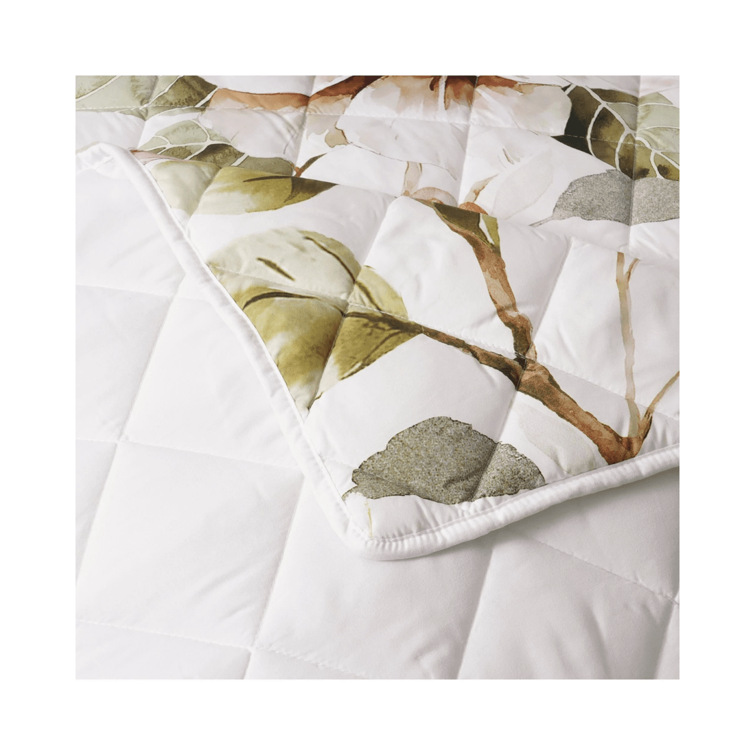 5 Bianca Bedding Rosalia Olive Polyester Quilted Coverlet Set (Super King 280 x 235 cm)
 - Super King Bed
 - green, 5 of 5