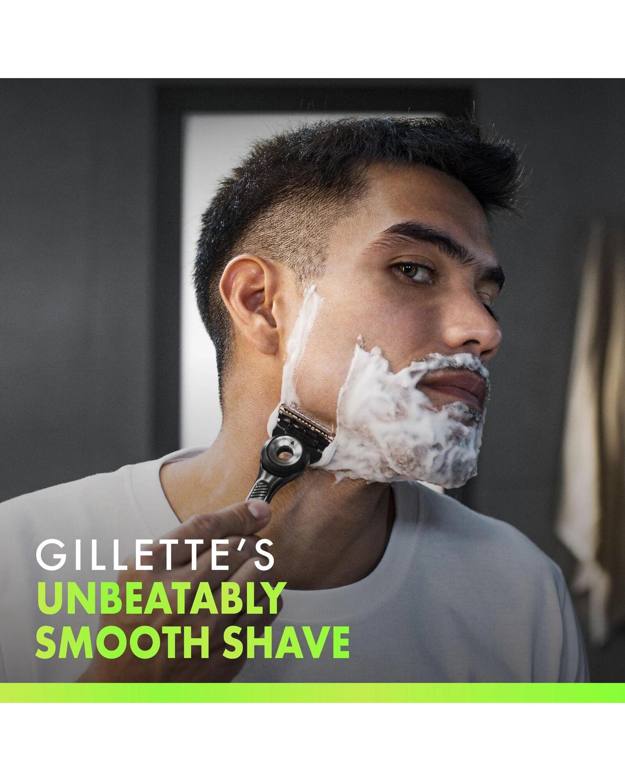 6 Gillette Labs Exfoliating Razor Handle with Magnetic Stand + 2 Refill Blades, 6 of 6