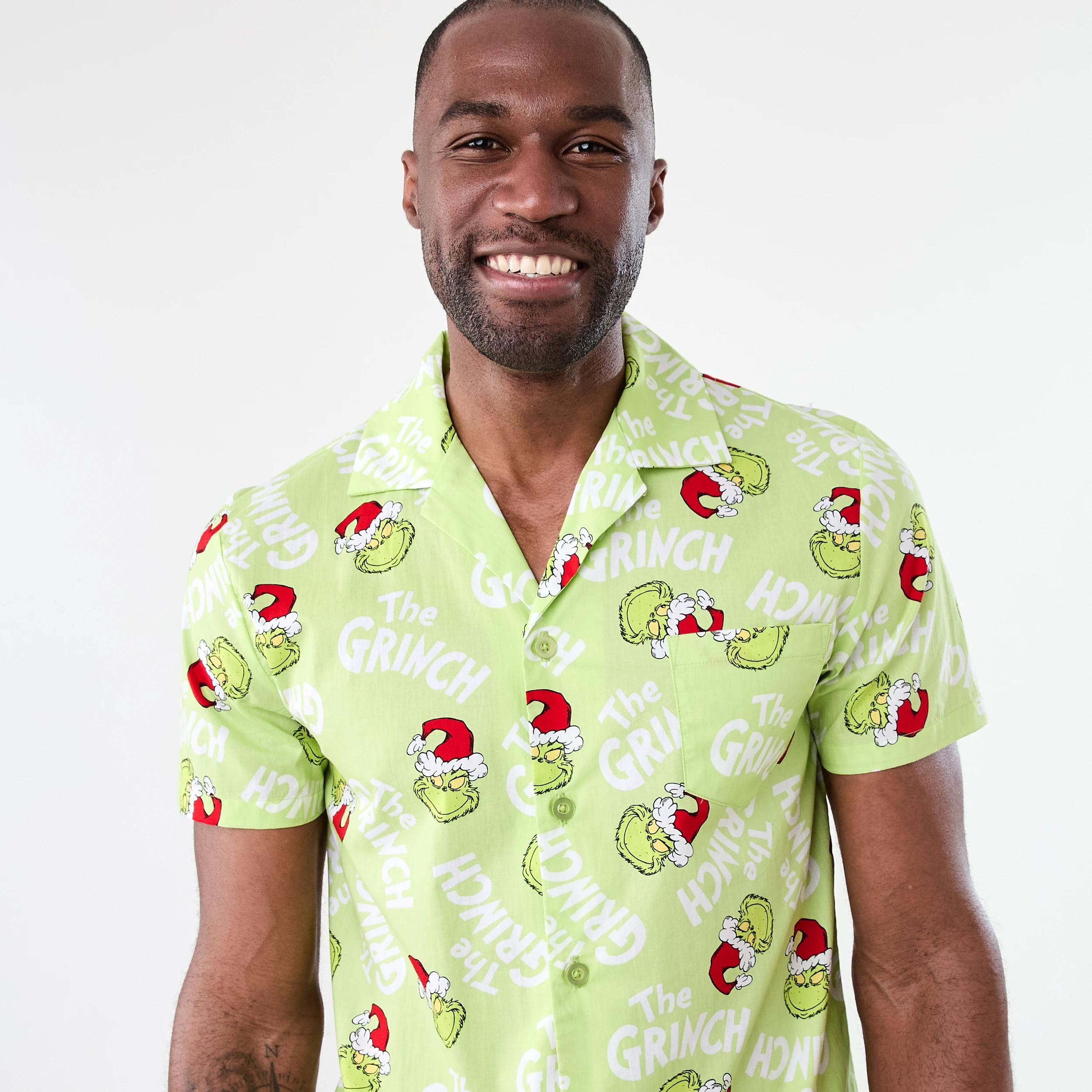 4 The Grinch License Christmas Woven Family Matching Pyjama Set Grinch, 4 of 8