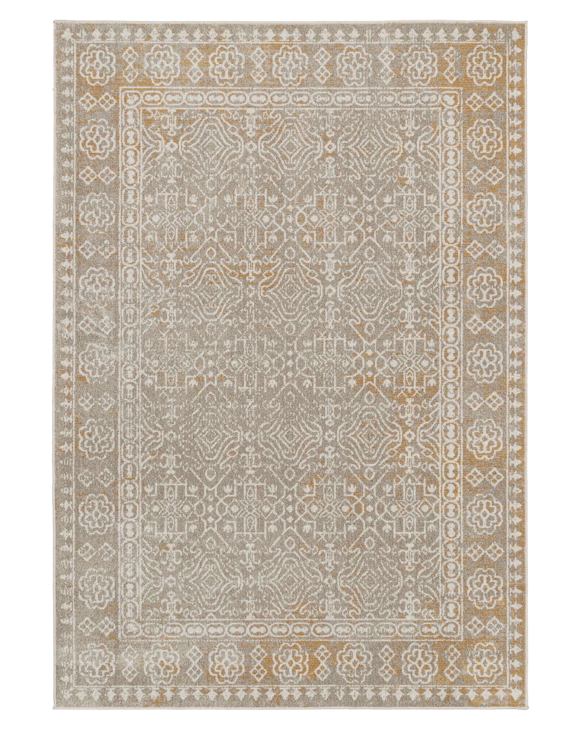 1 Loopsie Navestad Traditional Washable Rug-230cm x 160cm - Gold, 1 of 8
