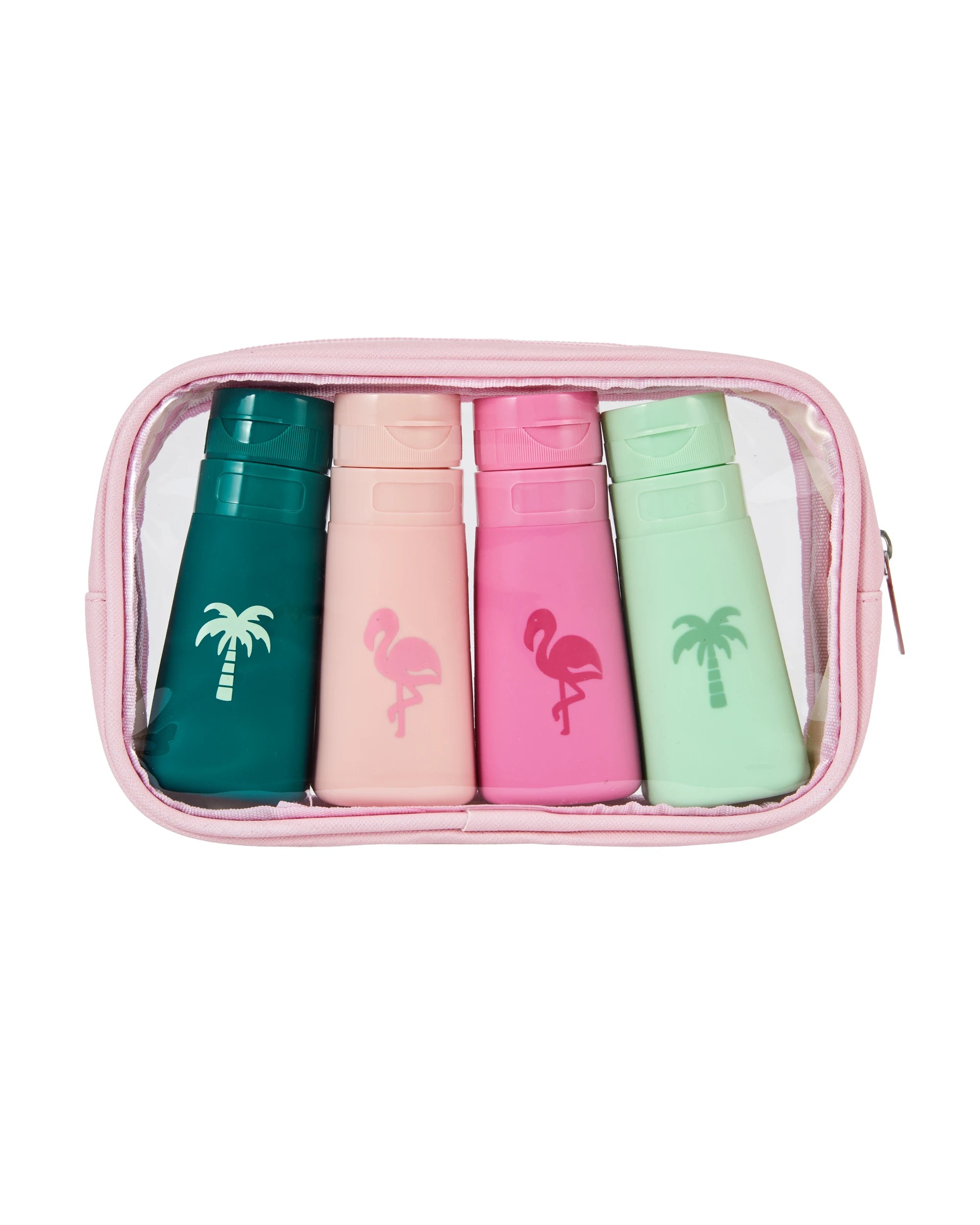 1 OXX Beauty 4 Pack Summer Vacay Club Silicone Bottles, 1 of 4