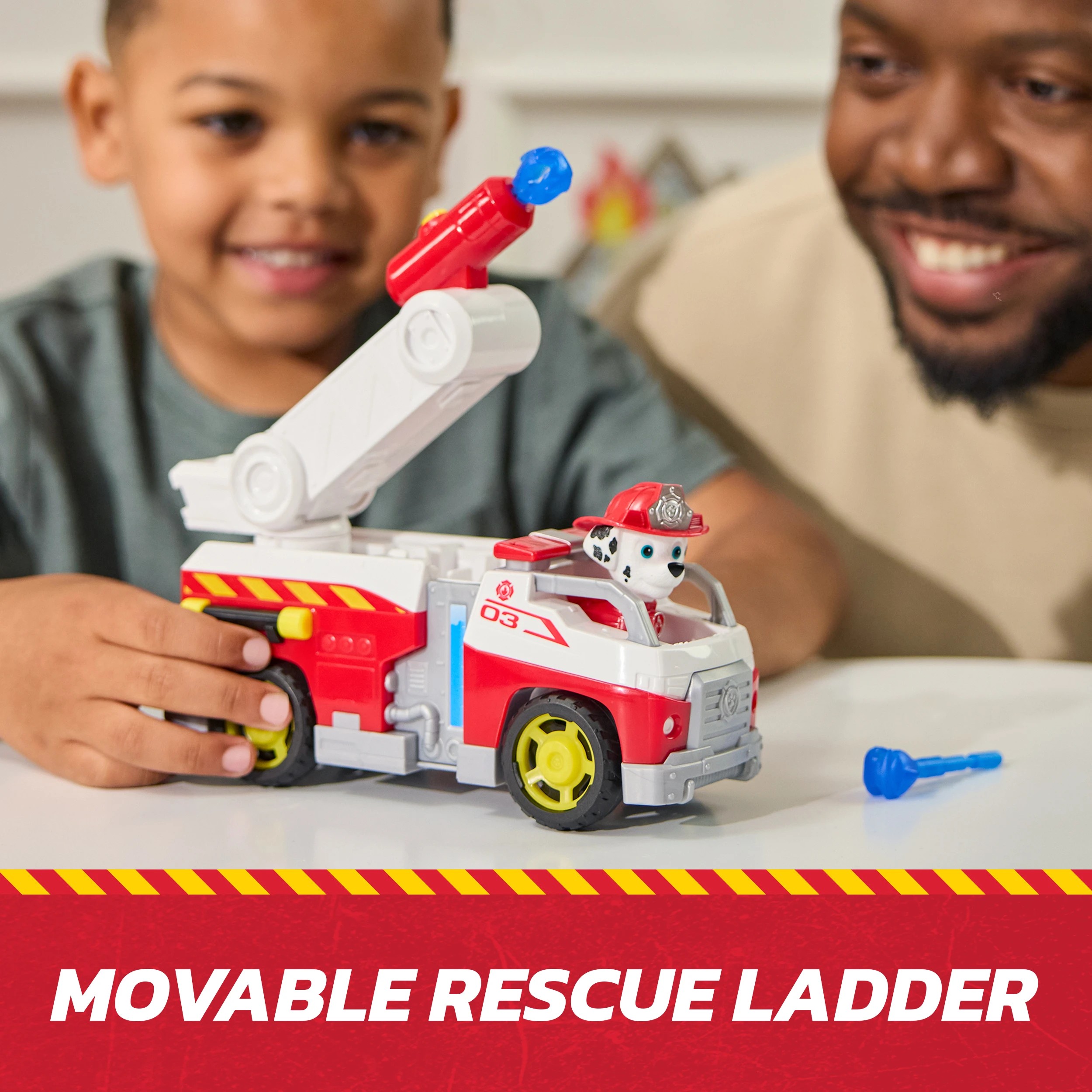 4 PAW Patrol Fire Rescue: Marshall Rescue Fire Engine, 4 of 10