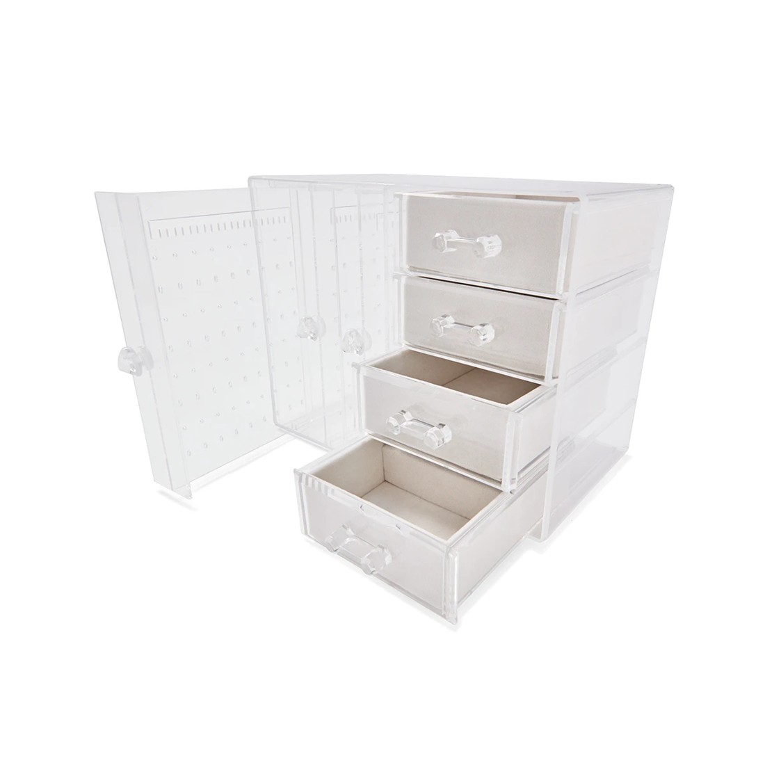 2 Clear Jewellery Box, 2 of 8