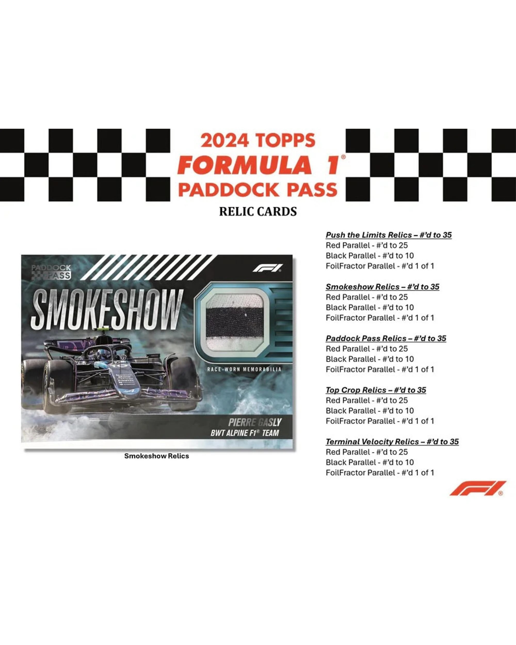6 Topps F1 2024 Paddock Pass Blaster Box, 6 of 6