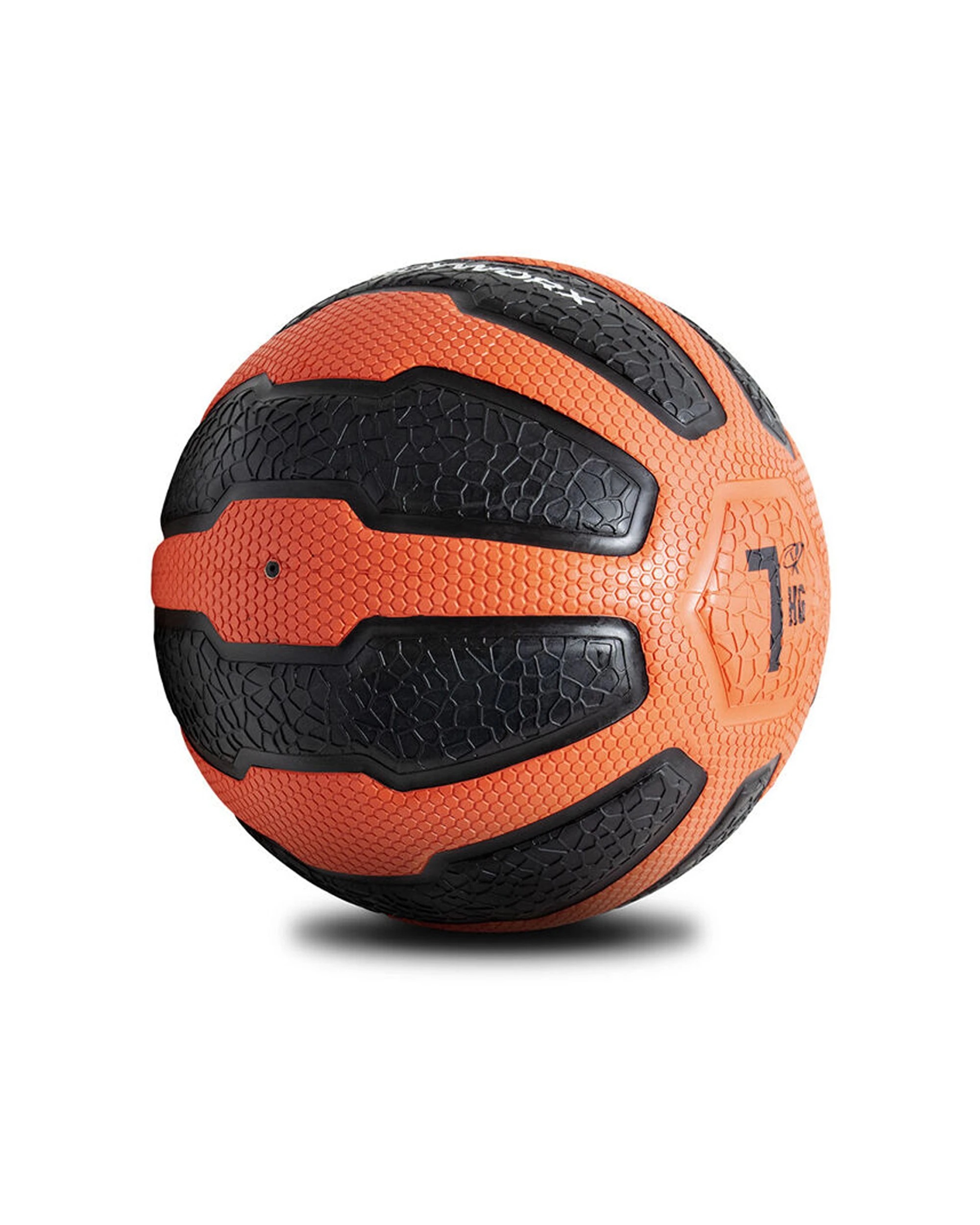 2 BODYWORX Medicine Ball 7kg Rubber Home Gym Explosive Strength Training - Multi, 2 of 2
