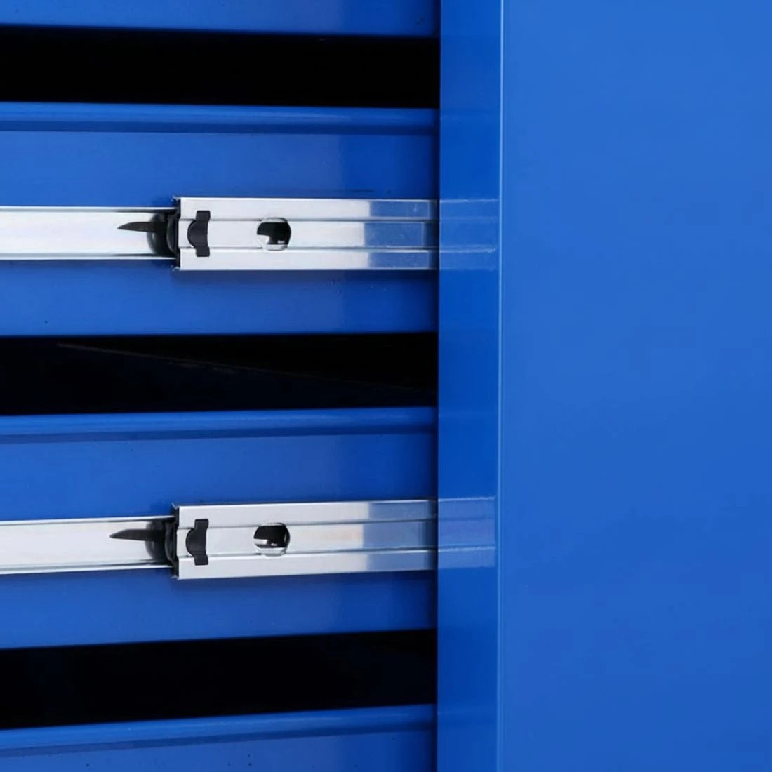 4 Giantz 15 Drawers Tool Chest Trolley Toolbox 2-in-1 Storage - Blue, 4 of 5