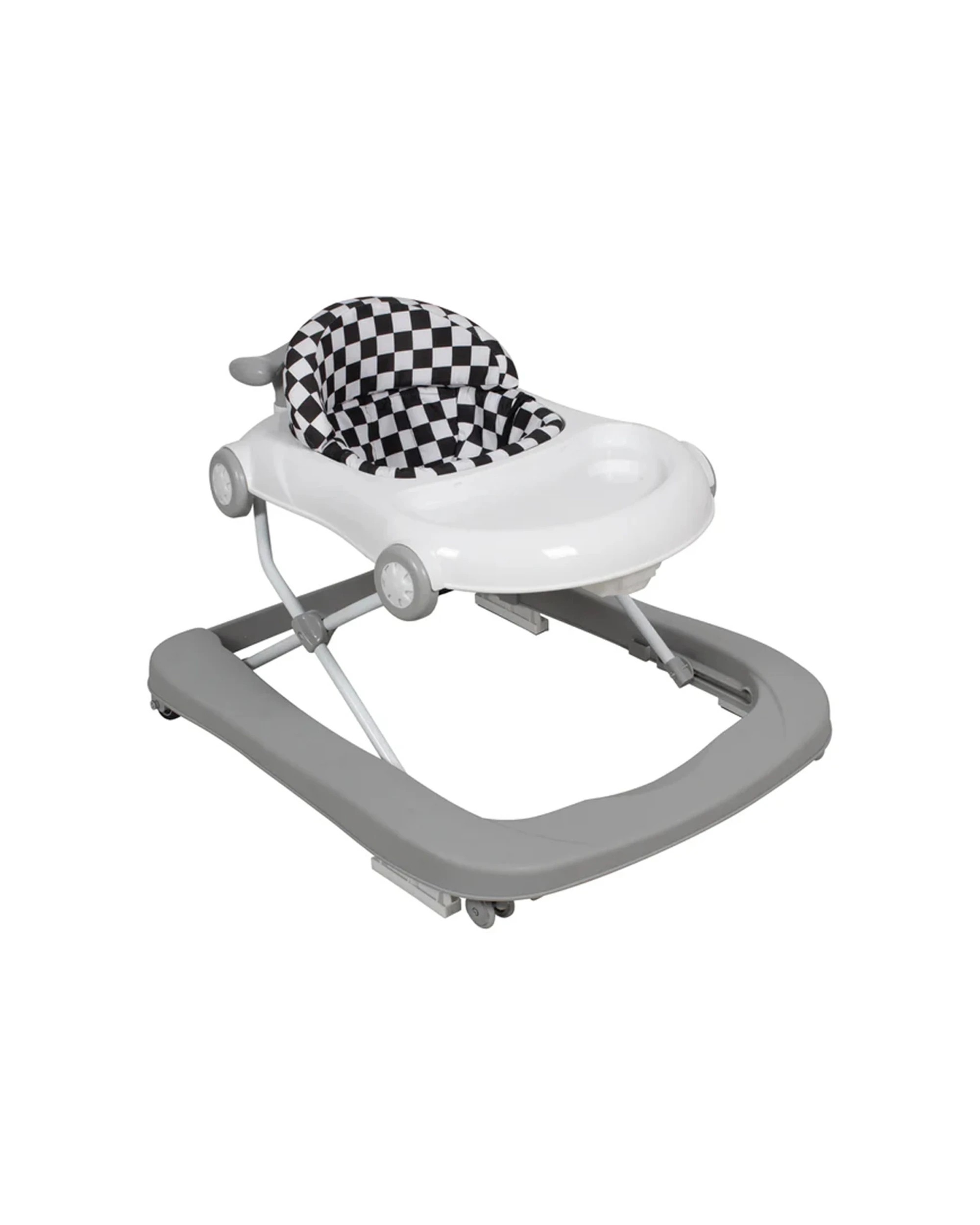 4 Childcare Dash Car Baby Toddler Walker Foldable Design 76x62cm 6-18 Months - Grey, 4 of 7