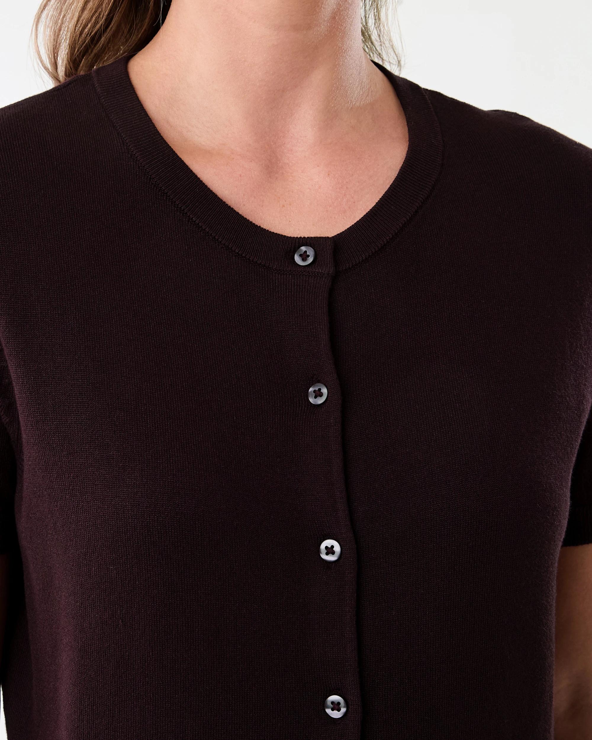 5 Short Sleeve Button Through Top Fudge, 5 of 6