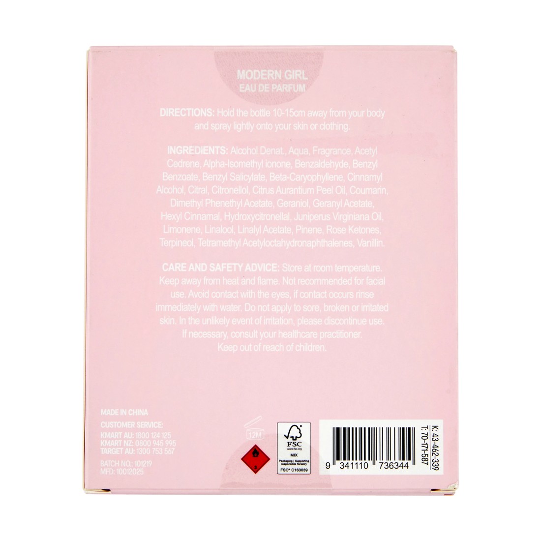 6 OXX Fragrance Modern Girl Eau De Parfum 50ml, 6 of 6
