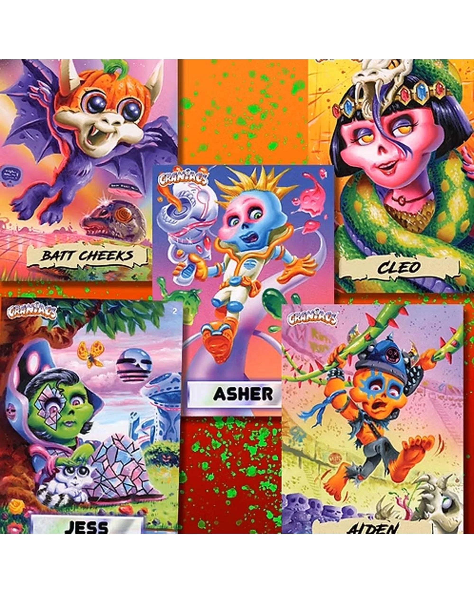 2 Craniacs Trading Cards Series 3 Hobby Pack, 2 of 2