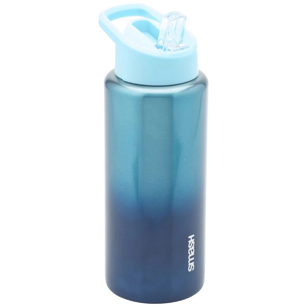 1 Smash Stainless Steel Bottle Blue and Aqua Ombre 1.1L, 1 of 3