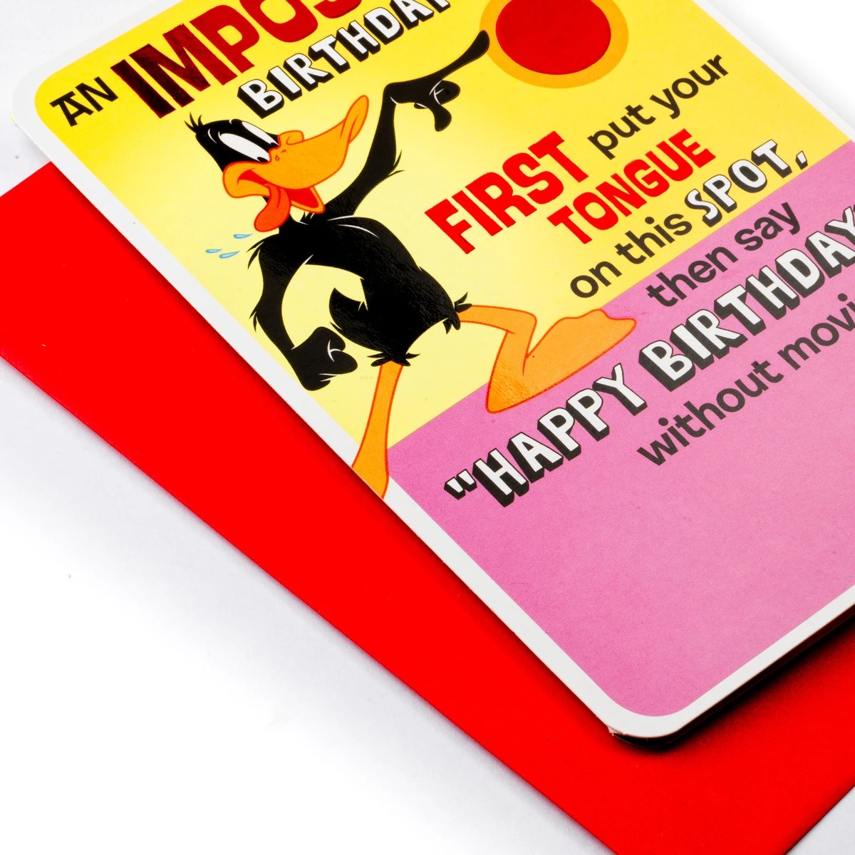 3 Hallmark Licensed Birthday Card - Daffy Duck, 3 of 3