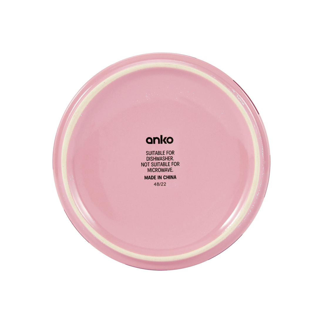 4 Dog Bowl Ceramic Stripe - Medium, 4 of 4