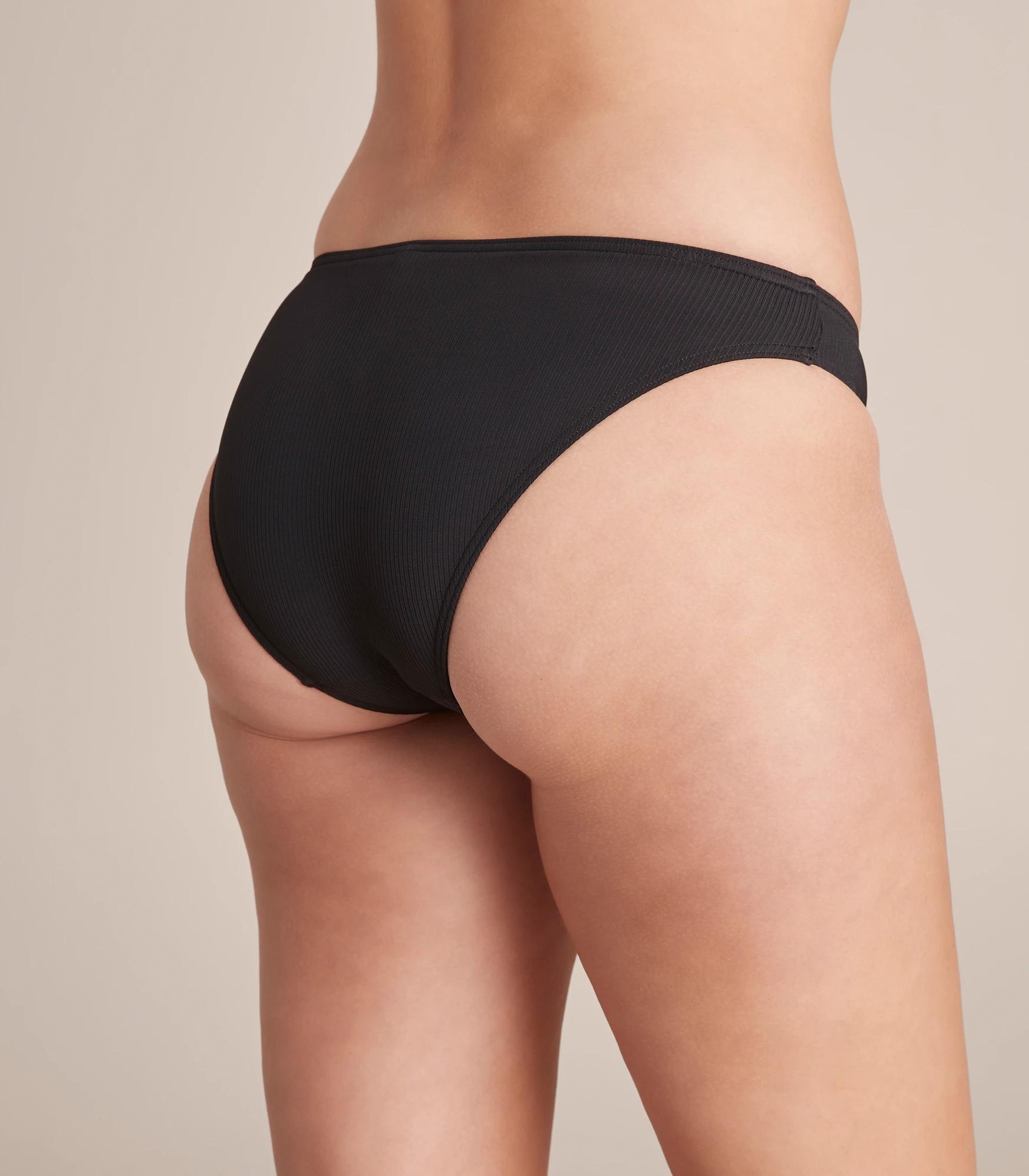 6 Target Mini Rib Swim Bikini Briefs BLACK, 6 of 7