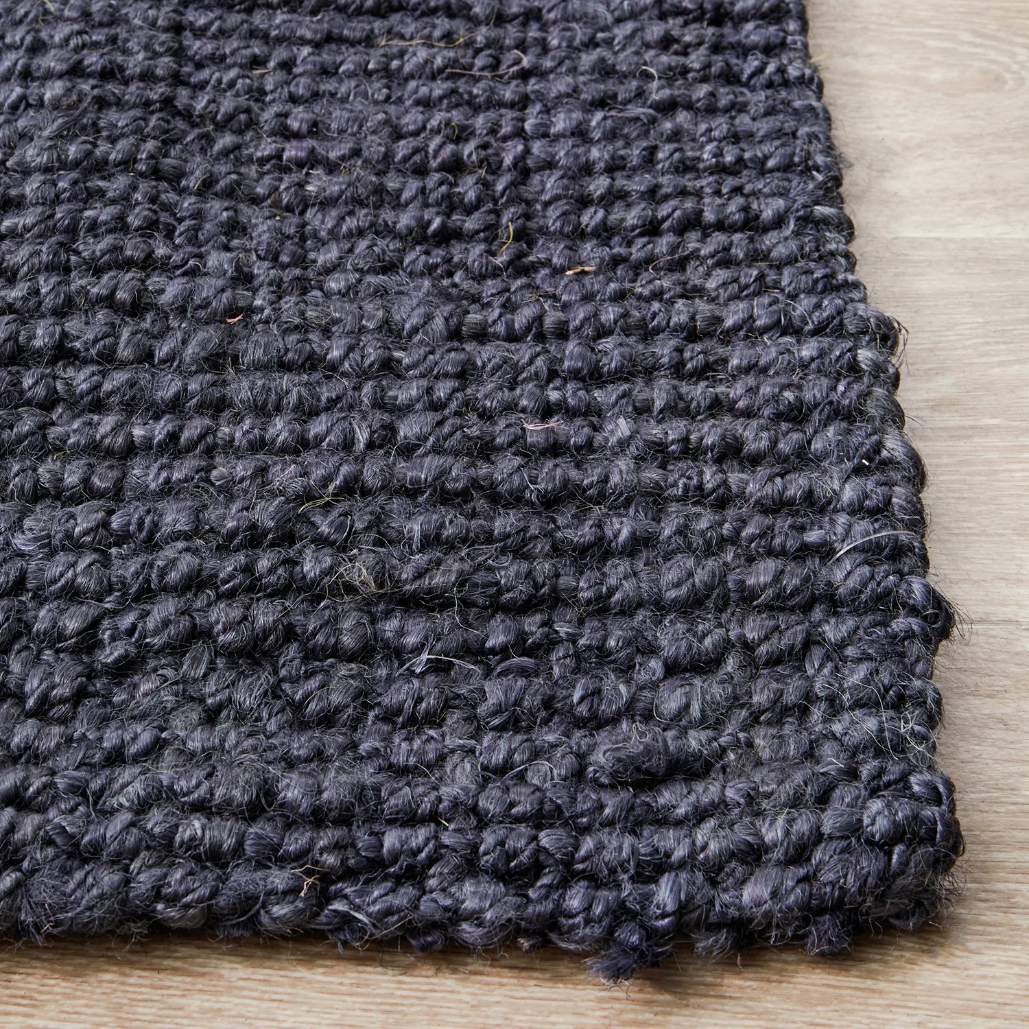 6 Common Ground Rugs Solace Barker 270x180cm - Large Handwoven Jute Floor Rug - Blue, 6 of 9