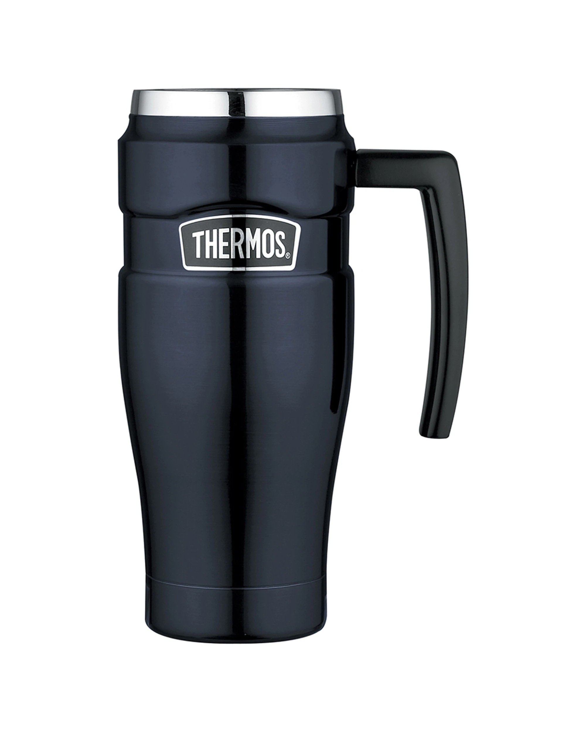 1 Thermos Stainless King Vacuum Insulated Durable Travel Mug Midnight Blue 470ml - Blue, 1 of 3
