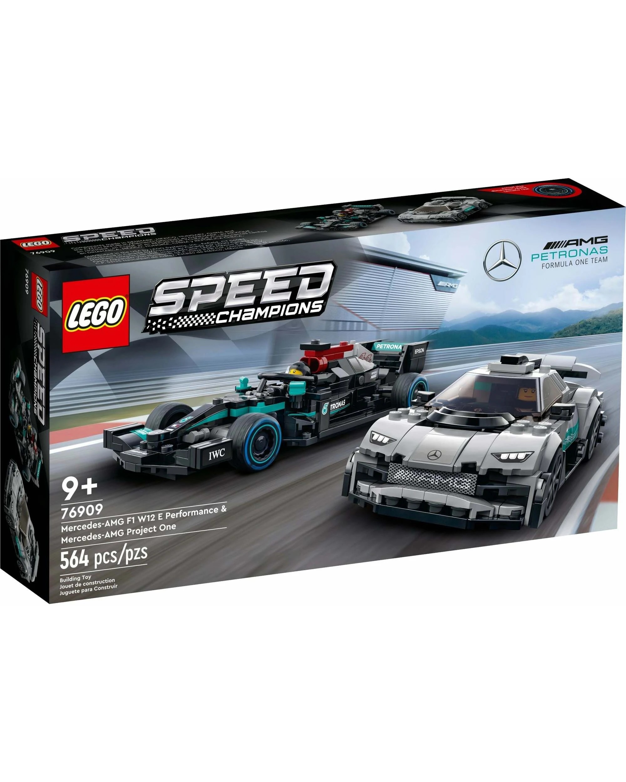 1 LEGO Speed Champions Mercedes AMG F1 W12 E Performance Project One 76909, 1 of 5