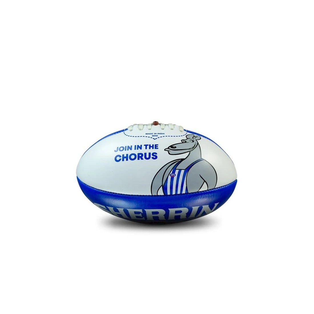 1 Sherrin Official AFL North Melbourne Softie Ball, 1 of 4