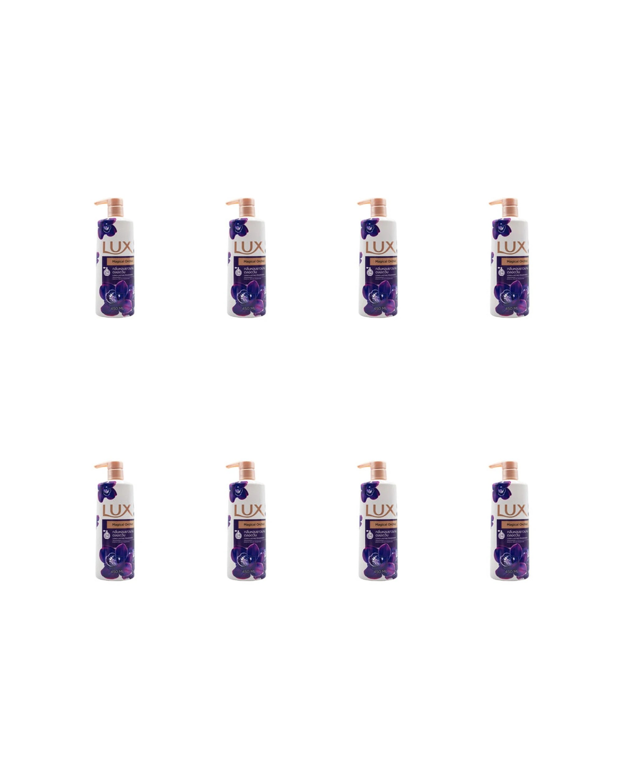 1 Lux Magical Orchid 8PK Body Wash 450ml Vitamin C Essence Floral Beauty Oil - White, 1 of 3