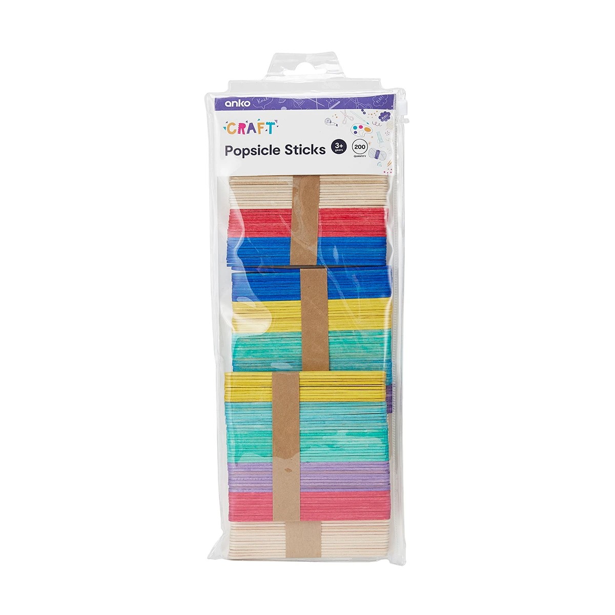 1 200 Piece Popsicle Sticks, 1 of 10
